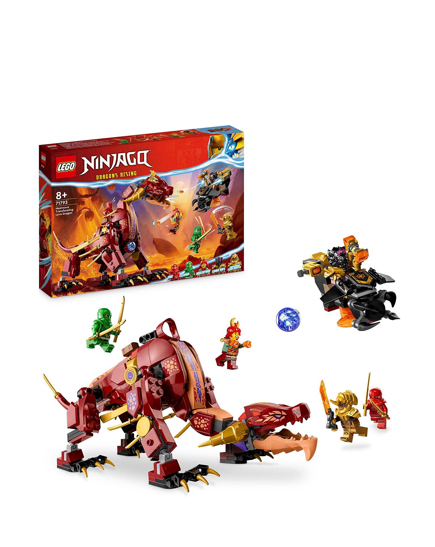 LEGO NINJAGO Heatwave Transforming Lava | J D Williams