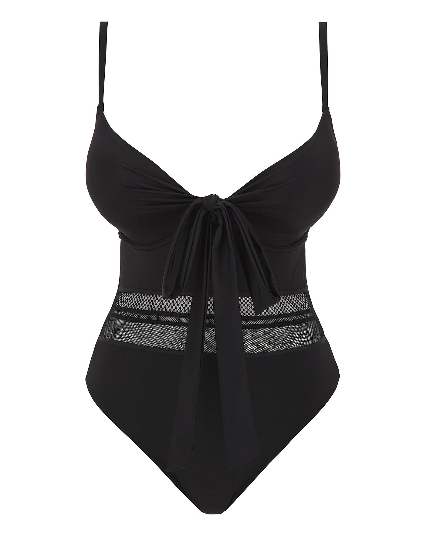 Boux Avenue Morella Wrap Swimsuit | J D Williams