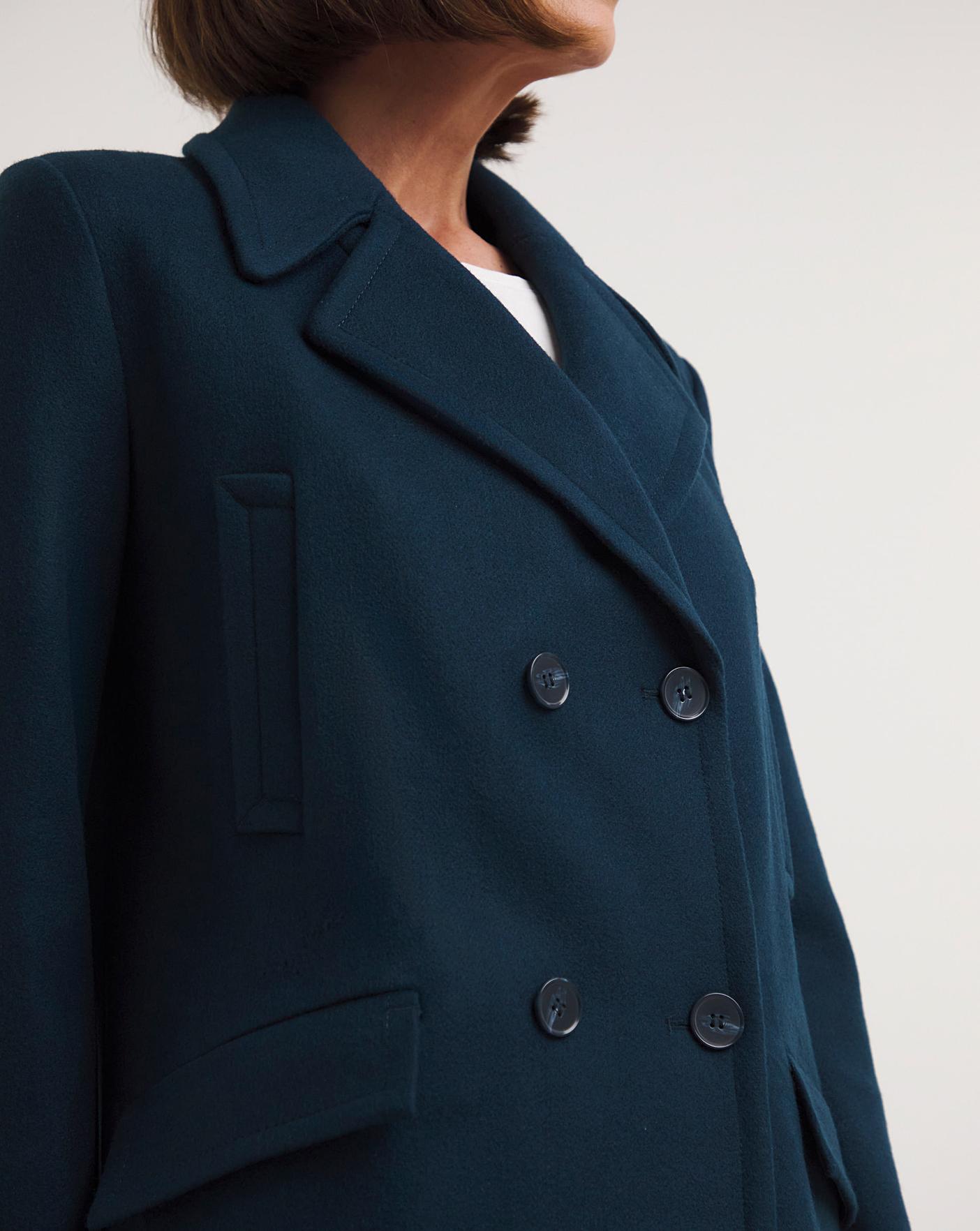 Jaeger pea coat on sale navy