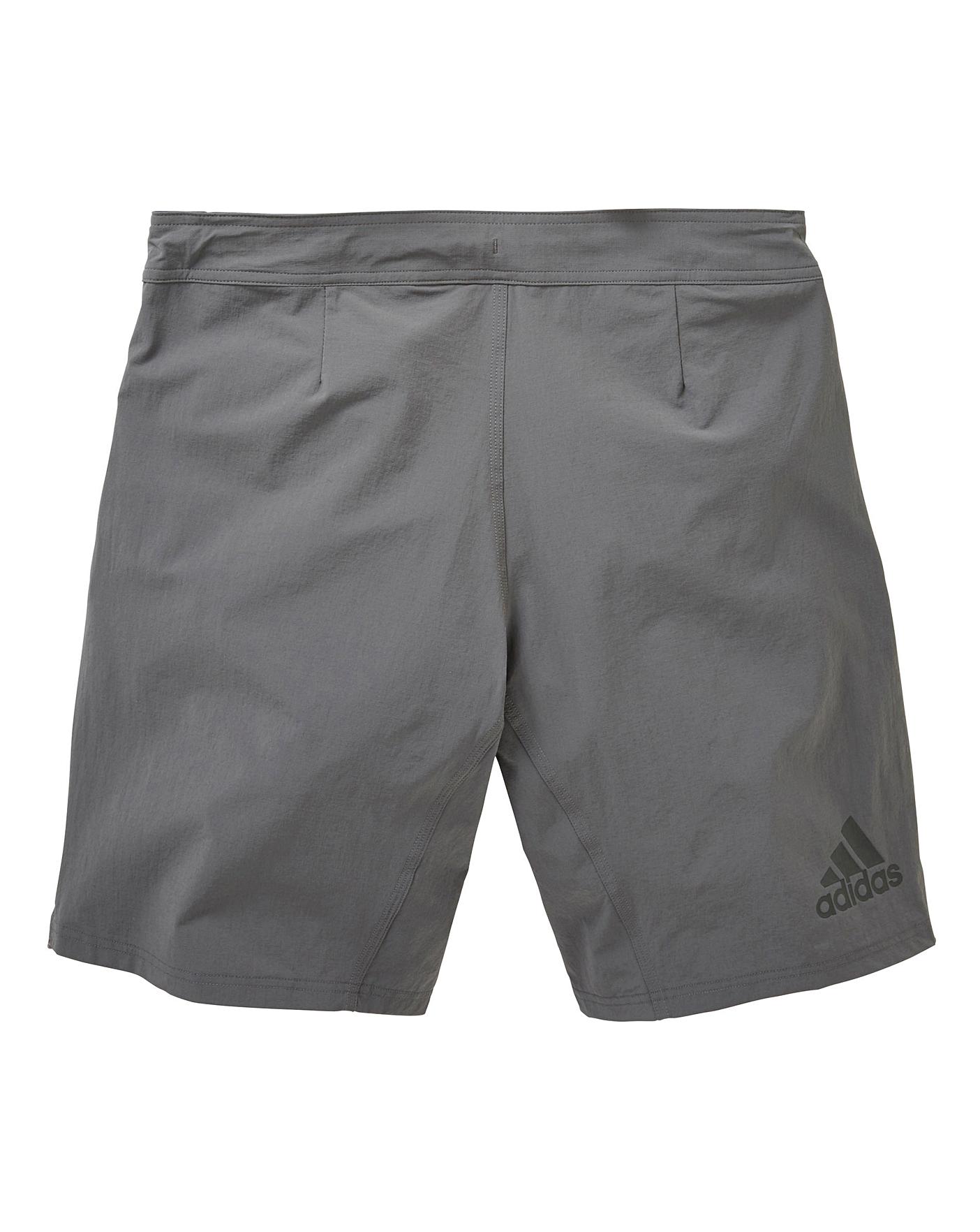 adidas training shorts with zip pockets