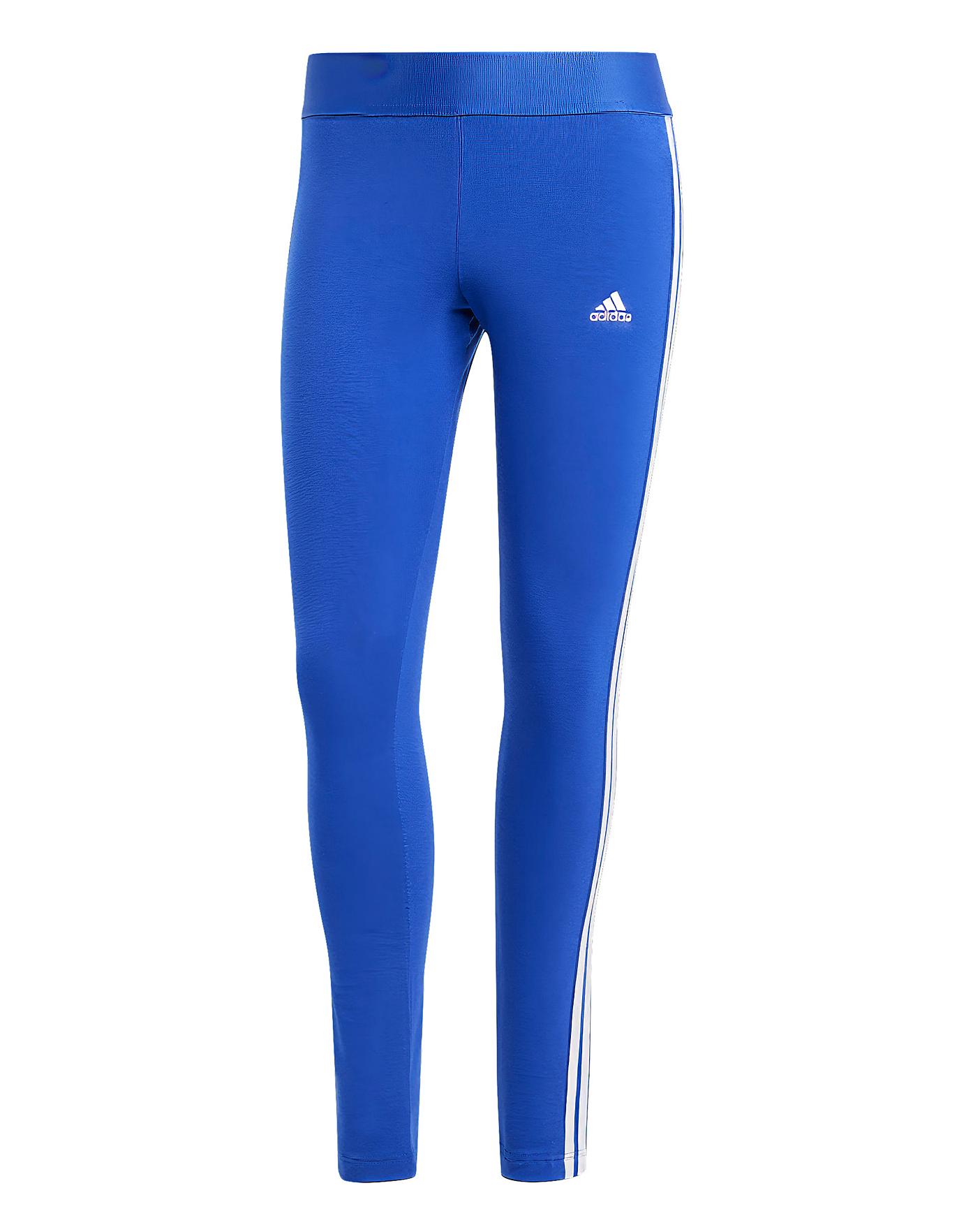 Adidas 3 stripe cotton leggings online