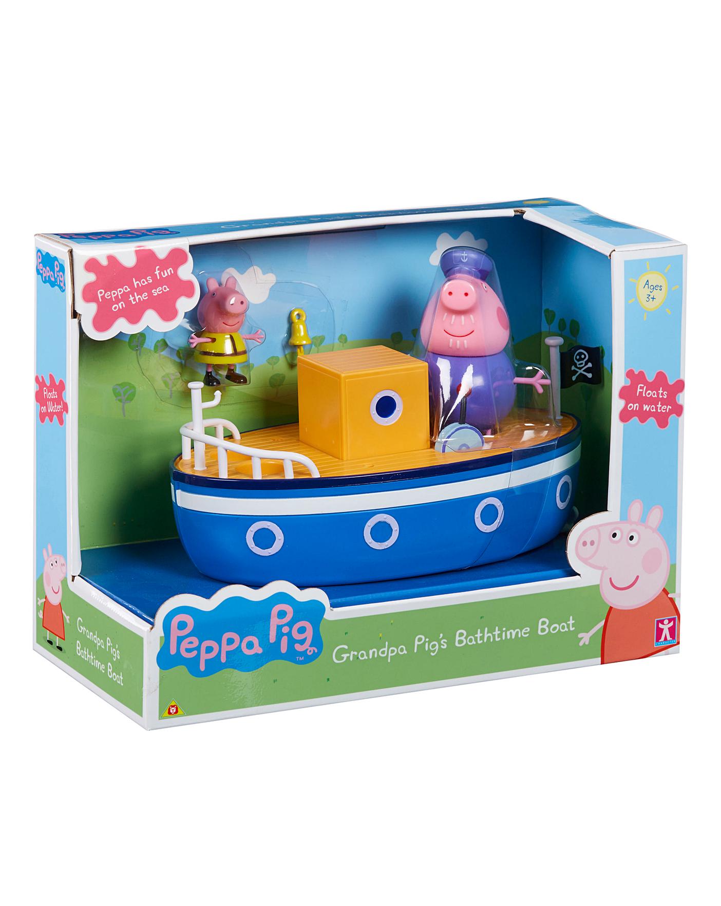 peppa pig bathtime boat