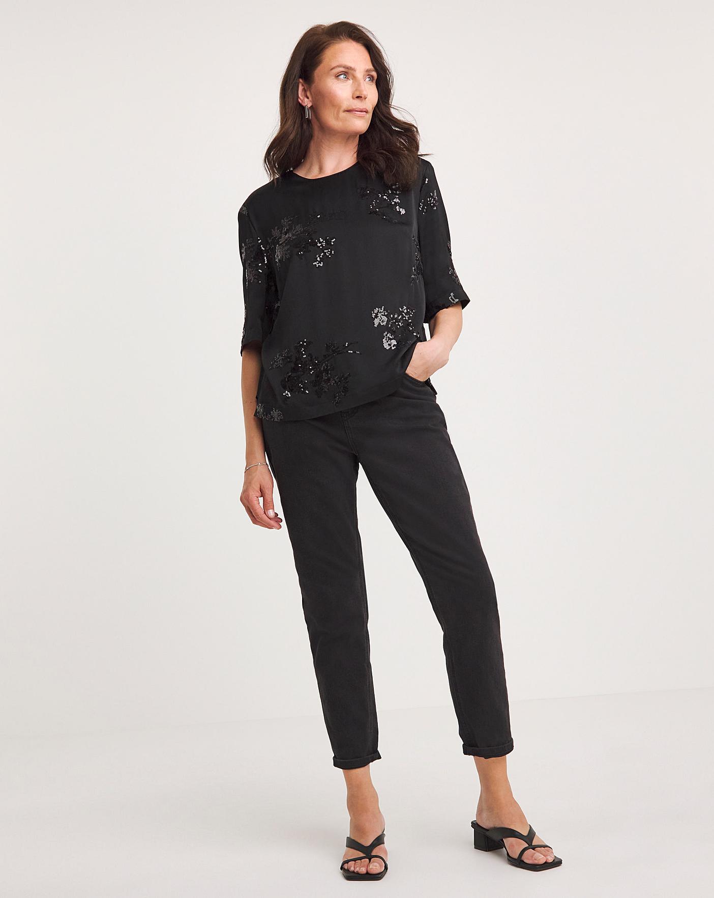 Joanna hope hot sale sequin tops