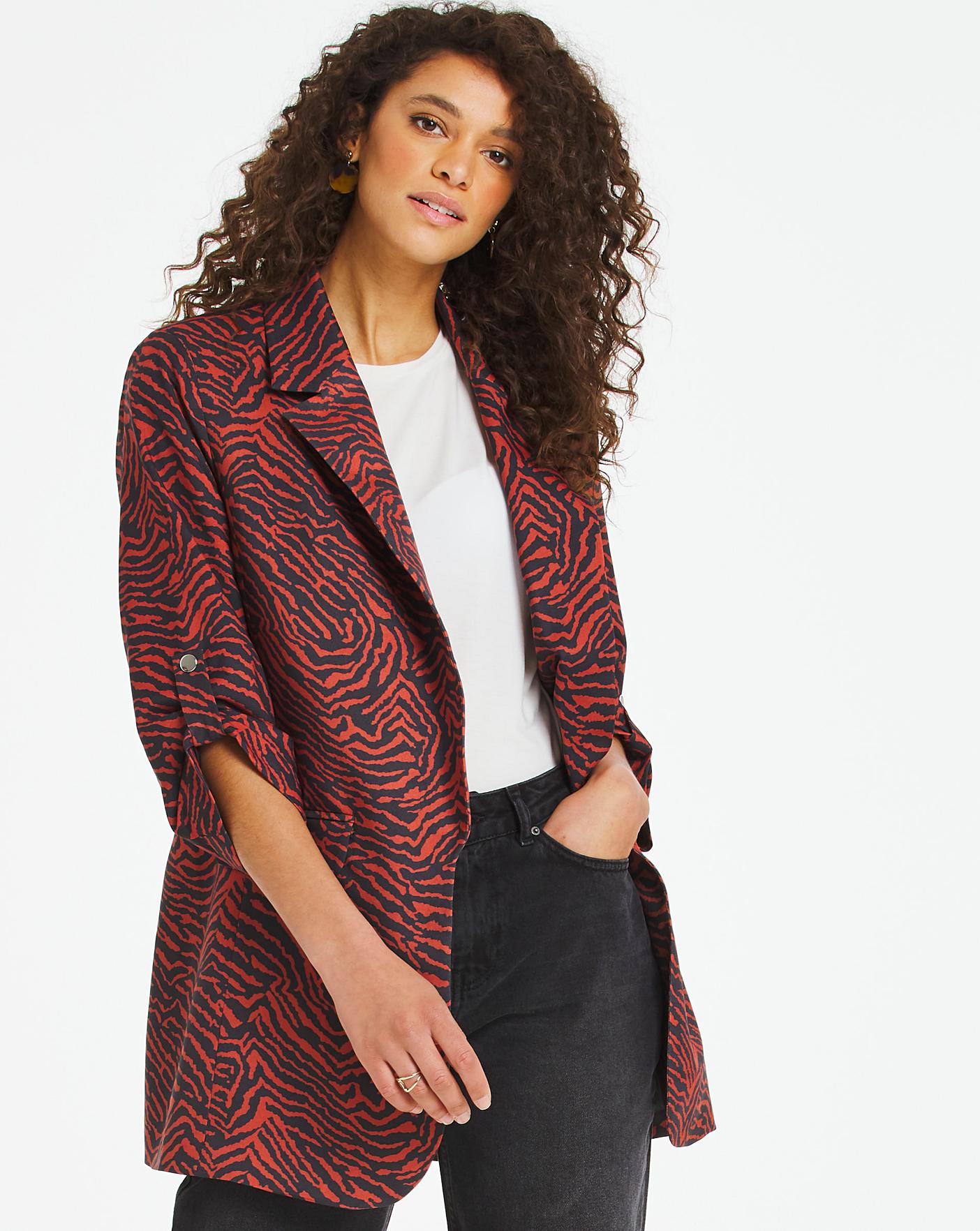 Rust 2024 blazer womens