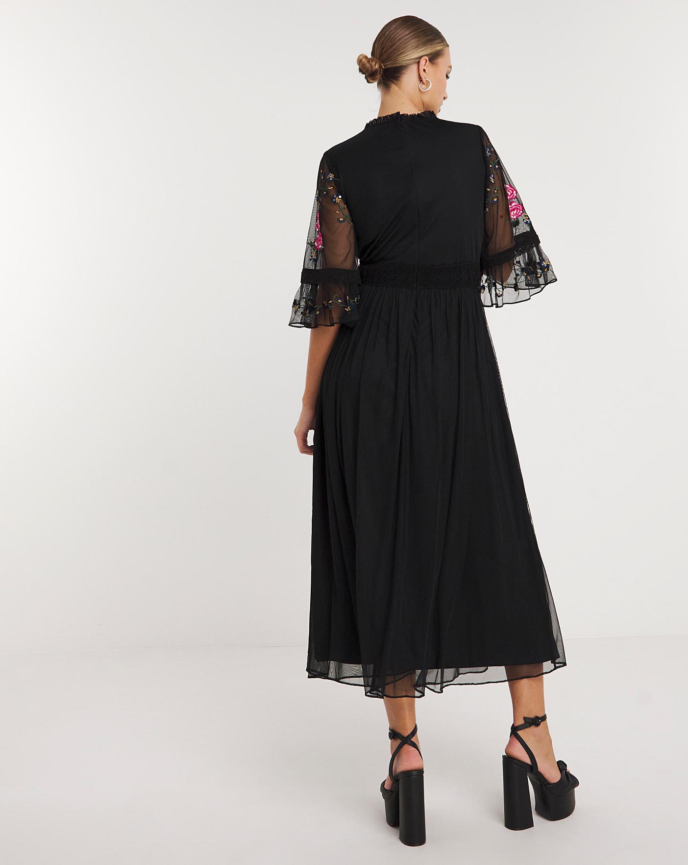 Joanna hope best sale embroidered maxi dress