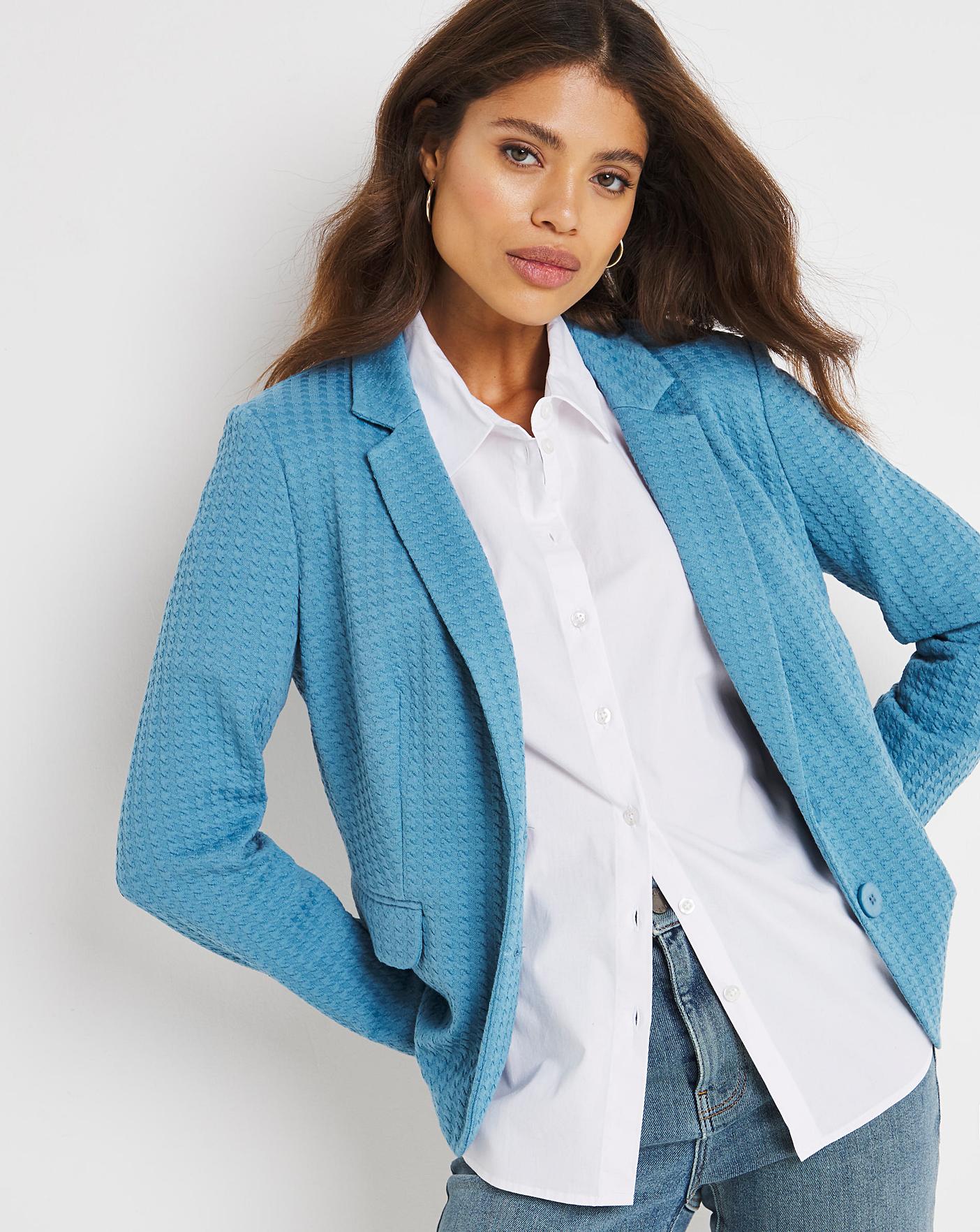 short fitted blazer