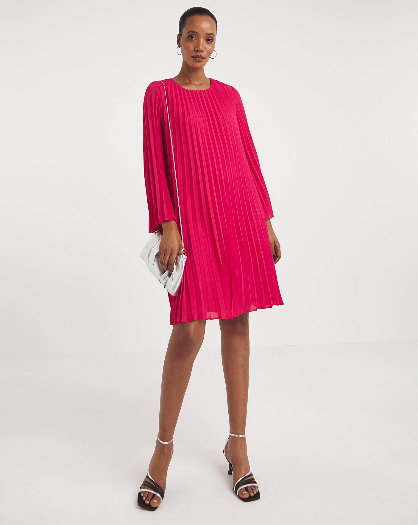 Joanna Hope Pleated Swing Dress | Ambrose Wilson