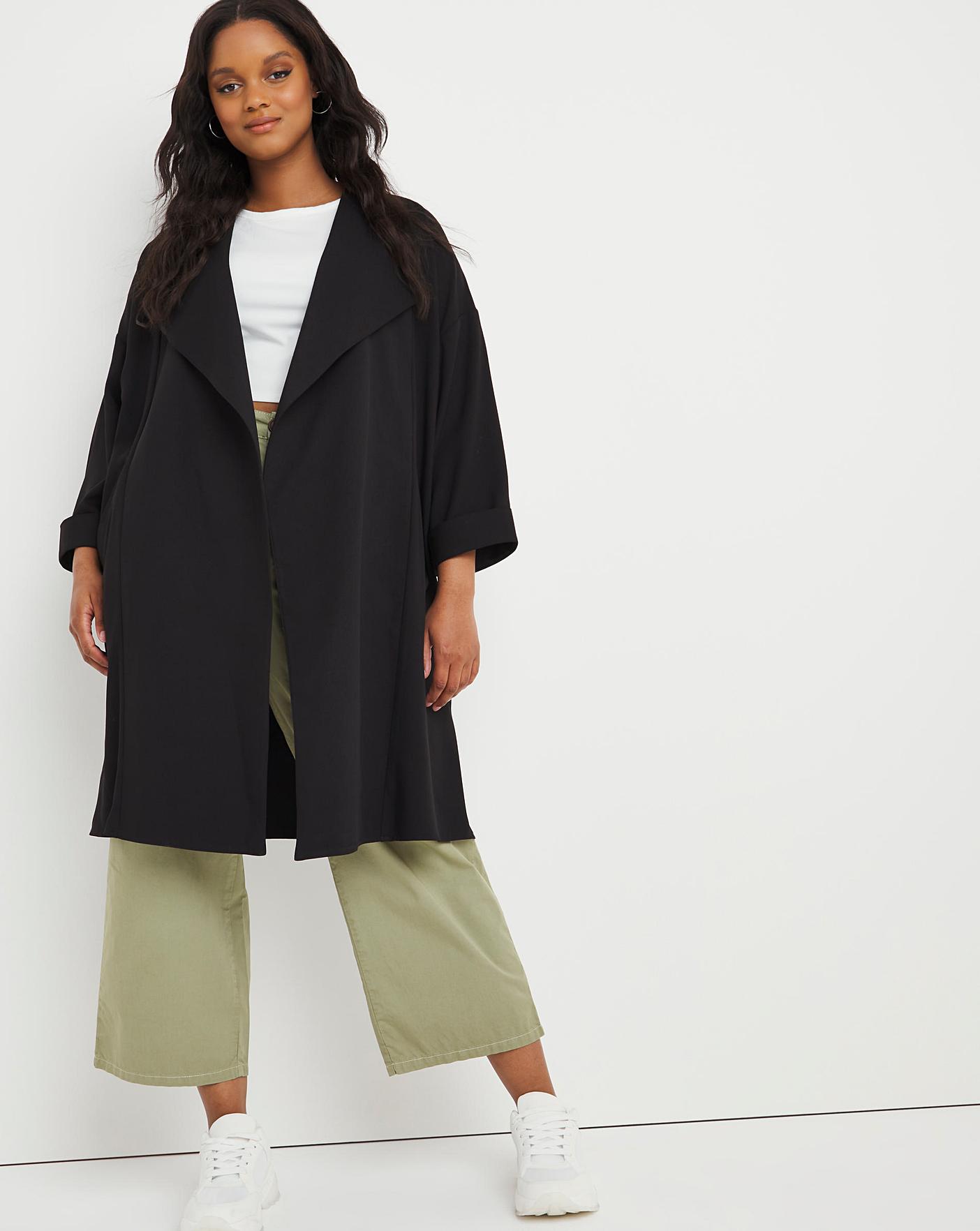 long waterfall blazer