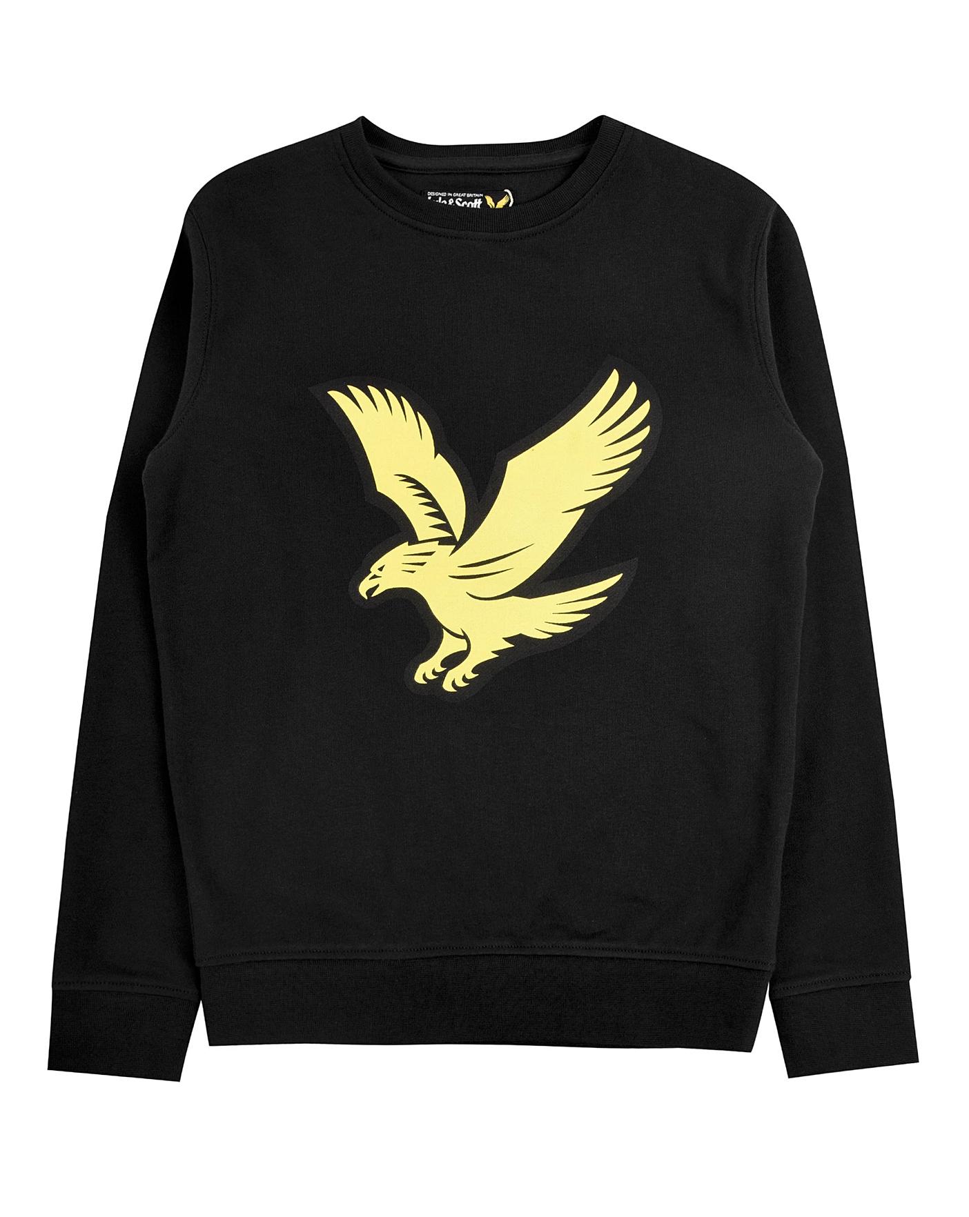 lyle and scott logo sweatshirt