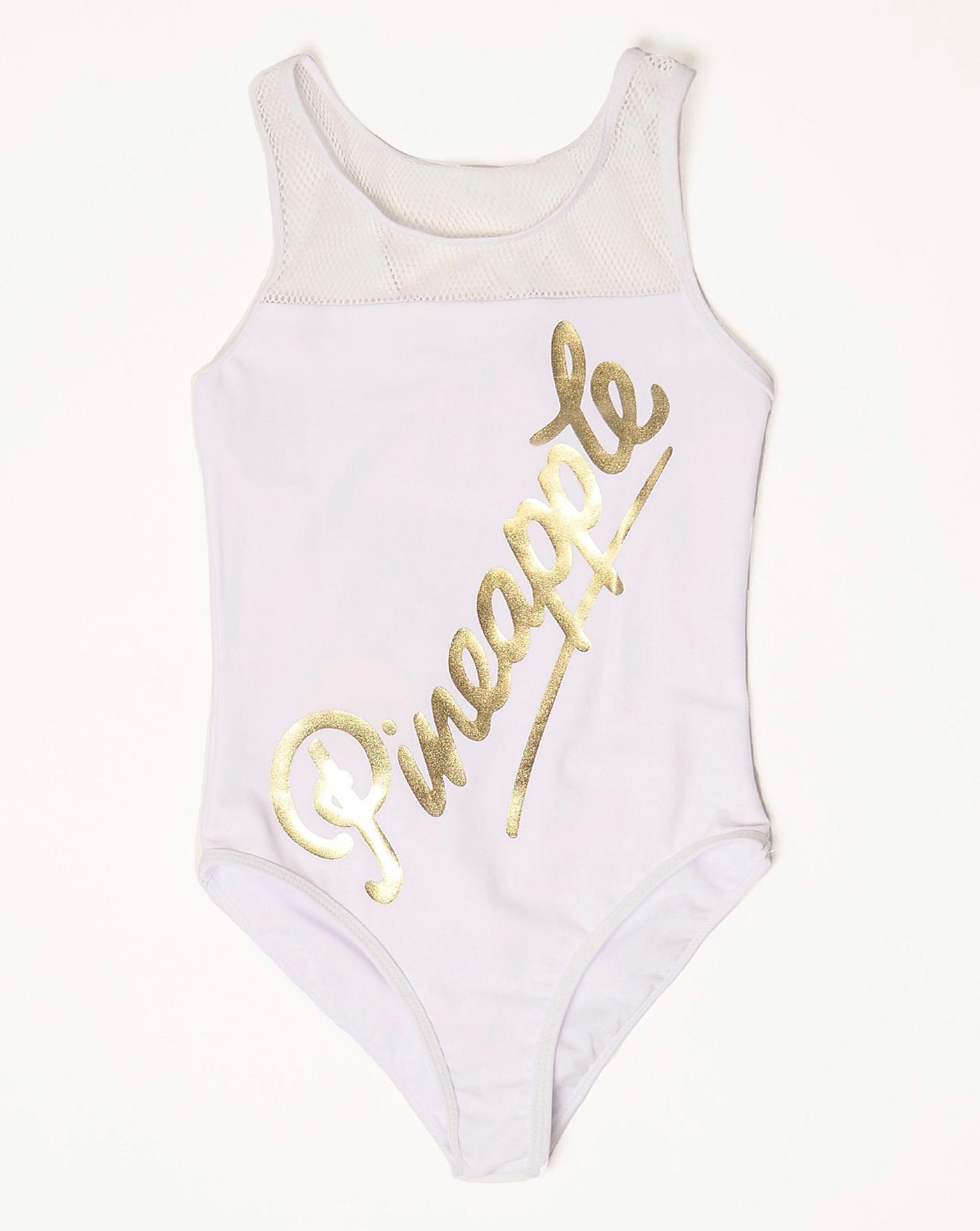 pineapple swimming costume