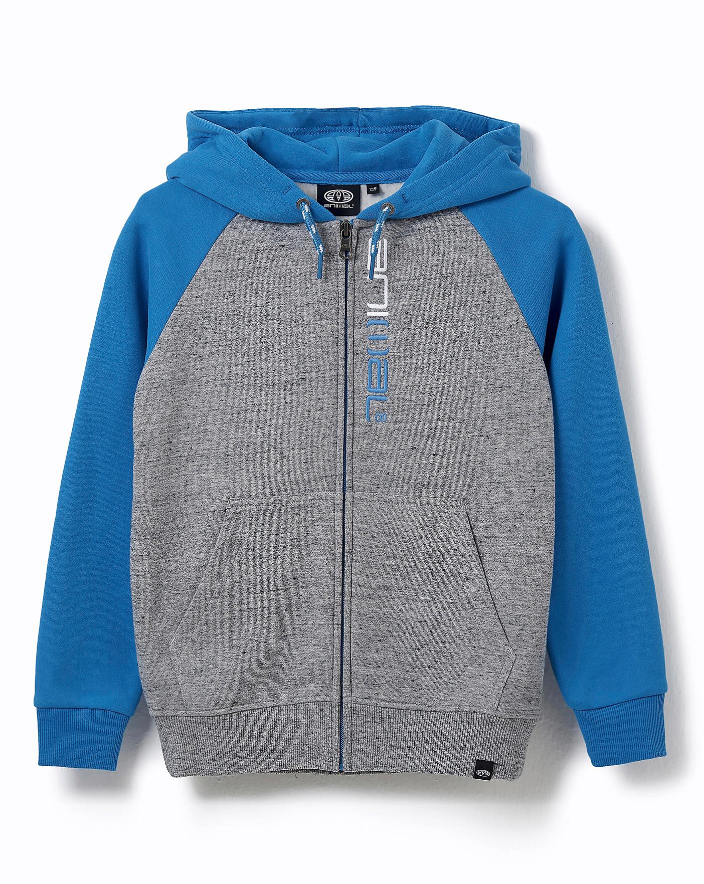 boys full zip hoodie