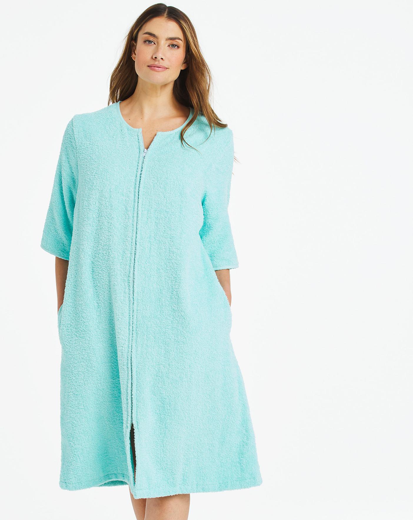 zipper gown