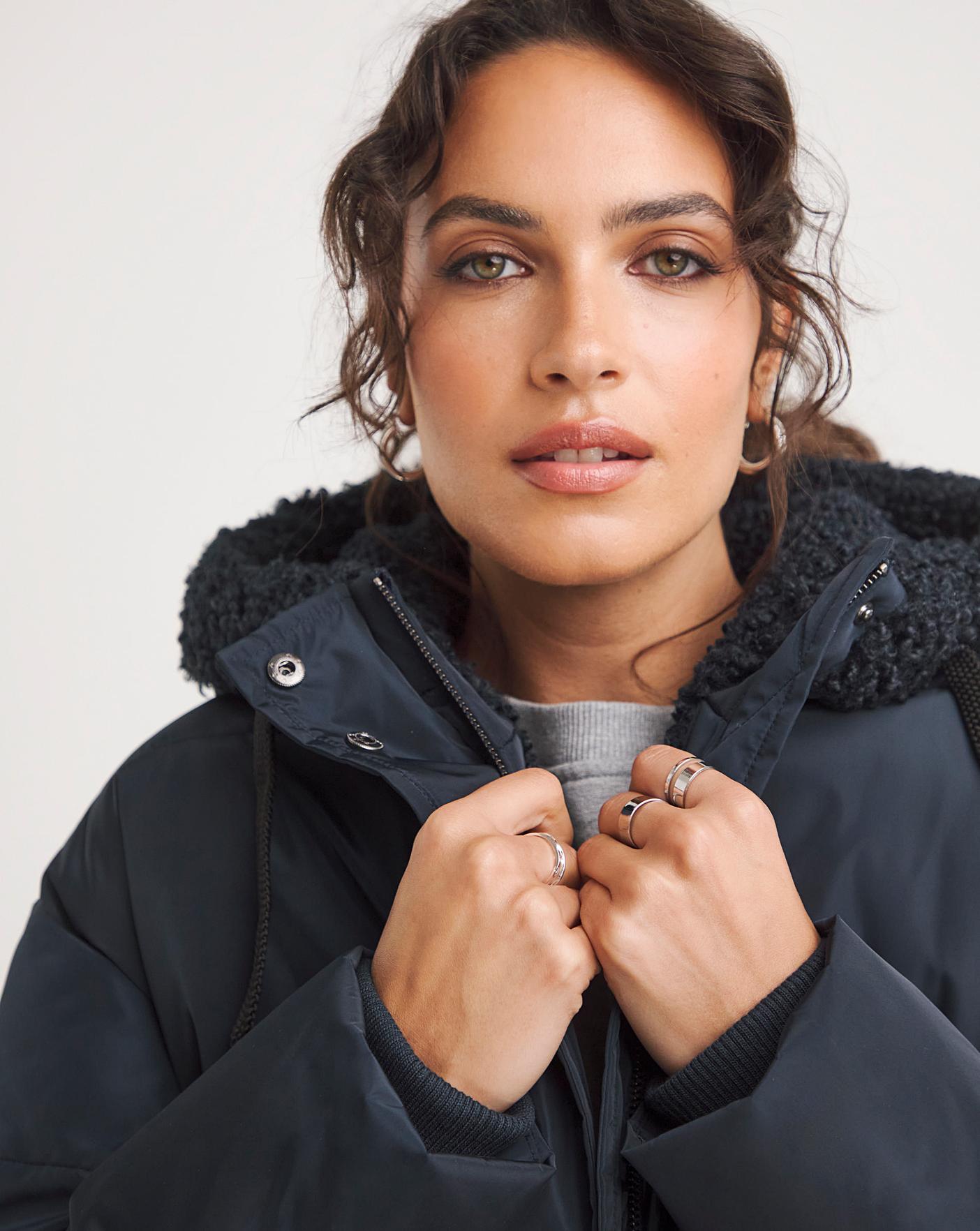 Water Resist Padded Maxi Coat J D Williams