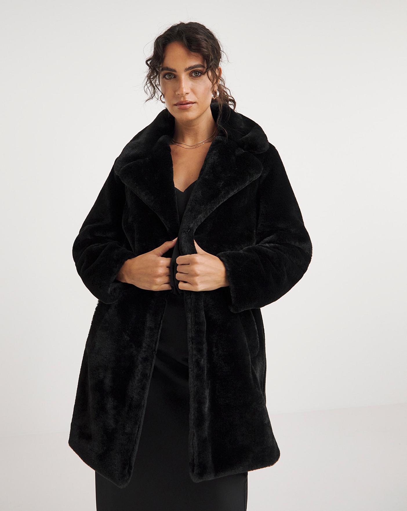 Joanna hope clearance faux fur coat