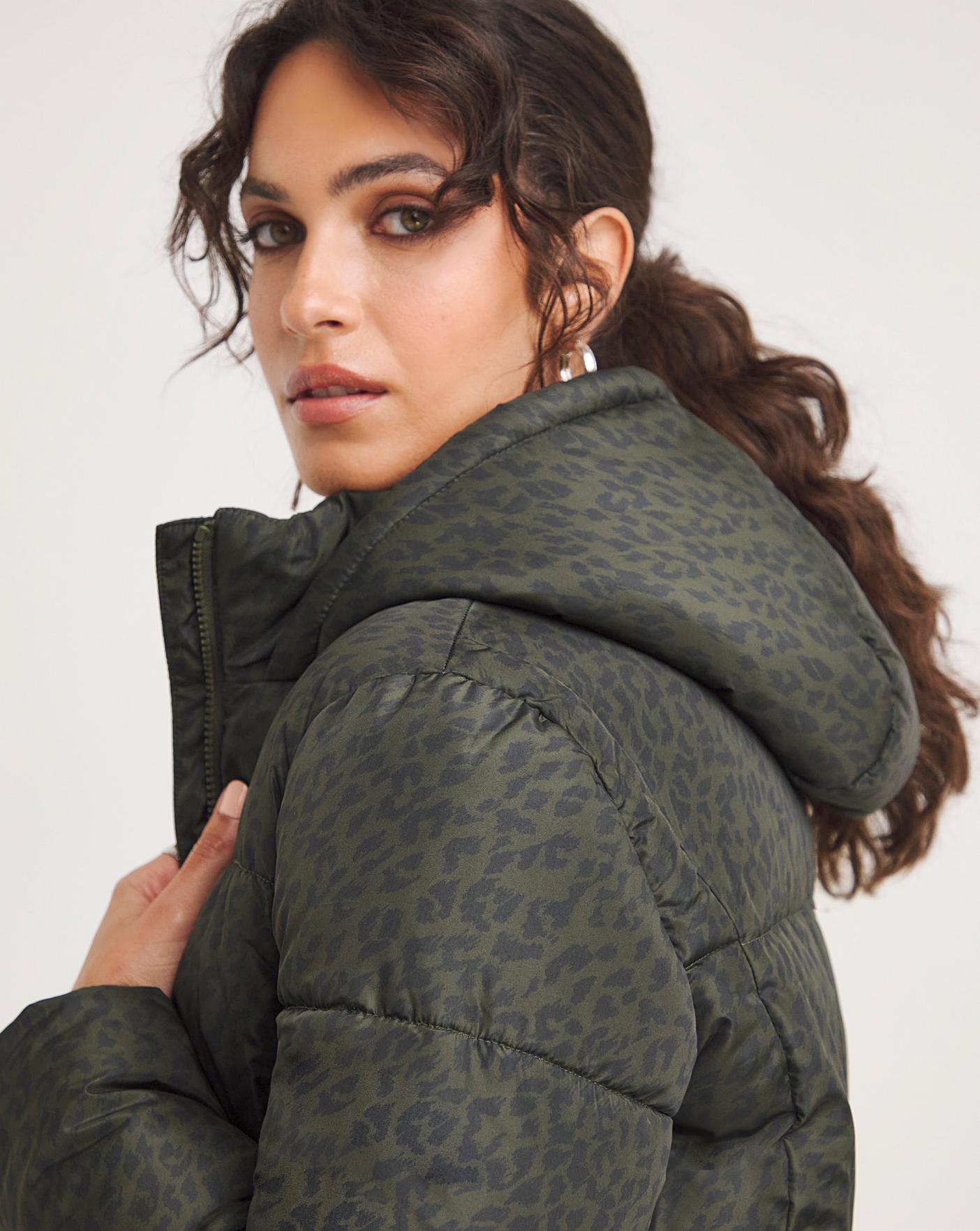 Animal Mid Padded Coat Oxendales