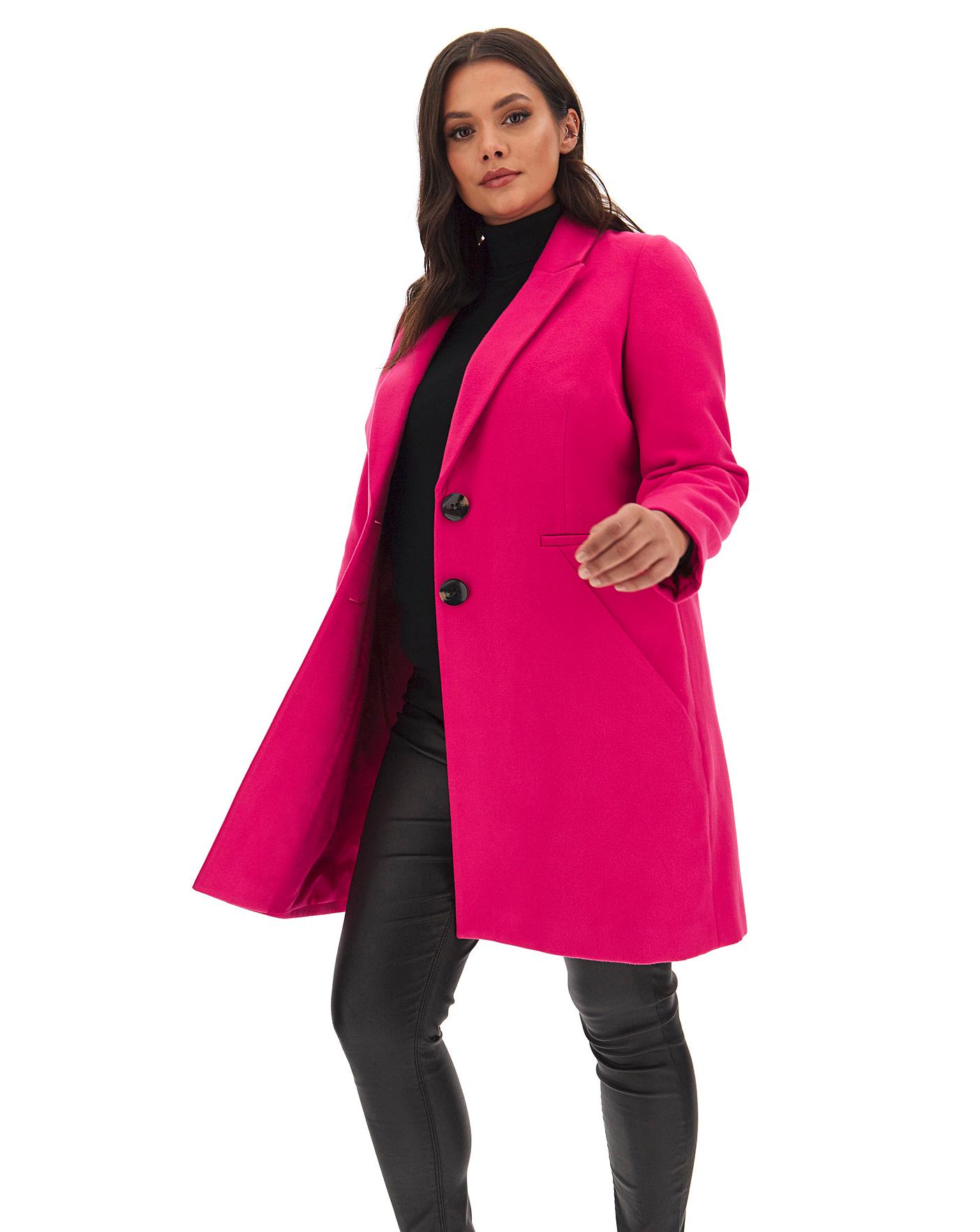 bright pink coat