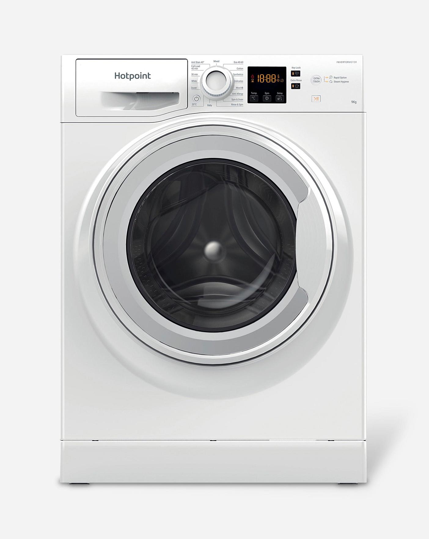 hotpoint washer dryer 1600 spin