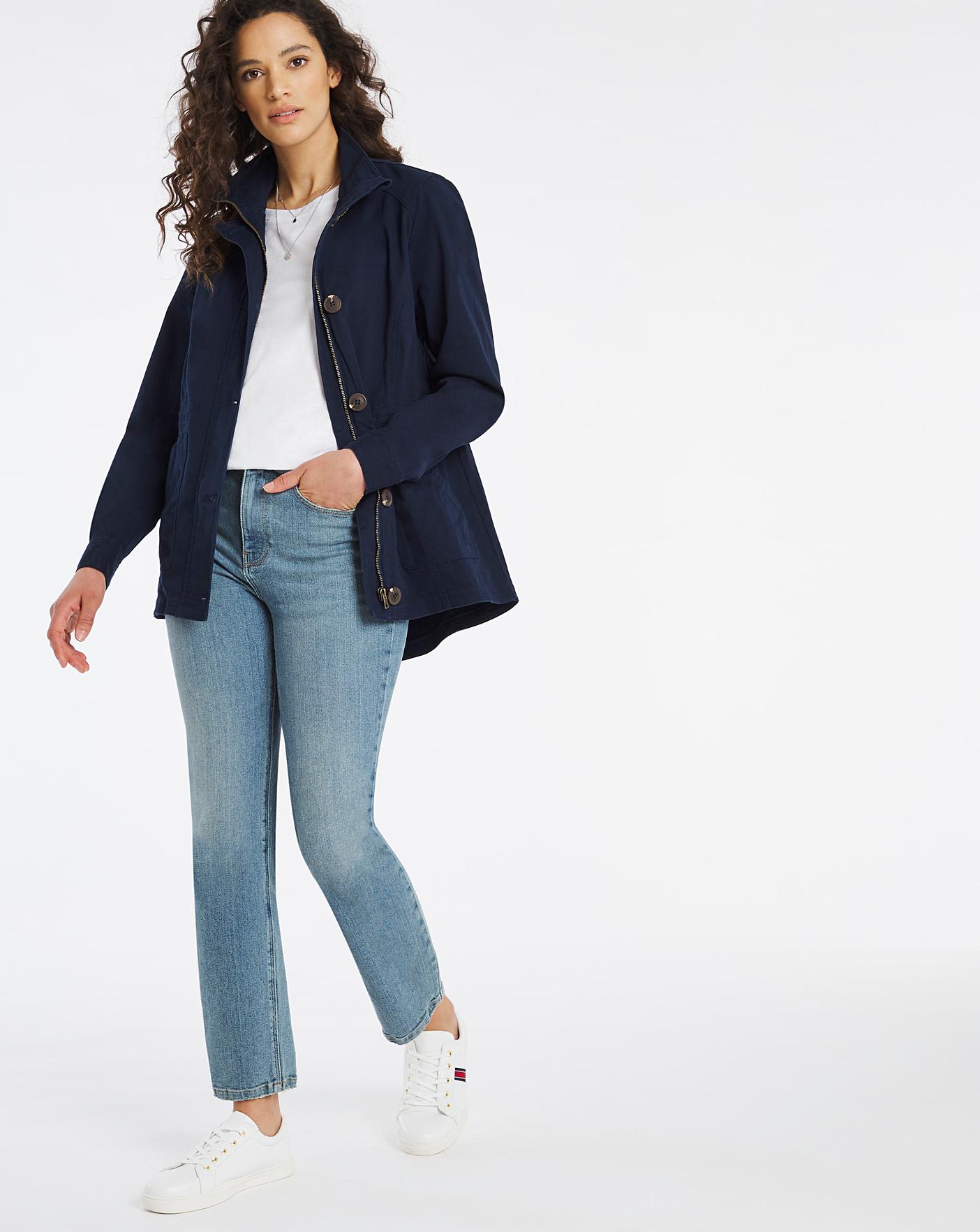 Navy Utility Jacket | Oxendales