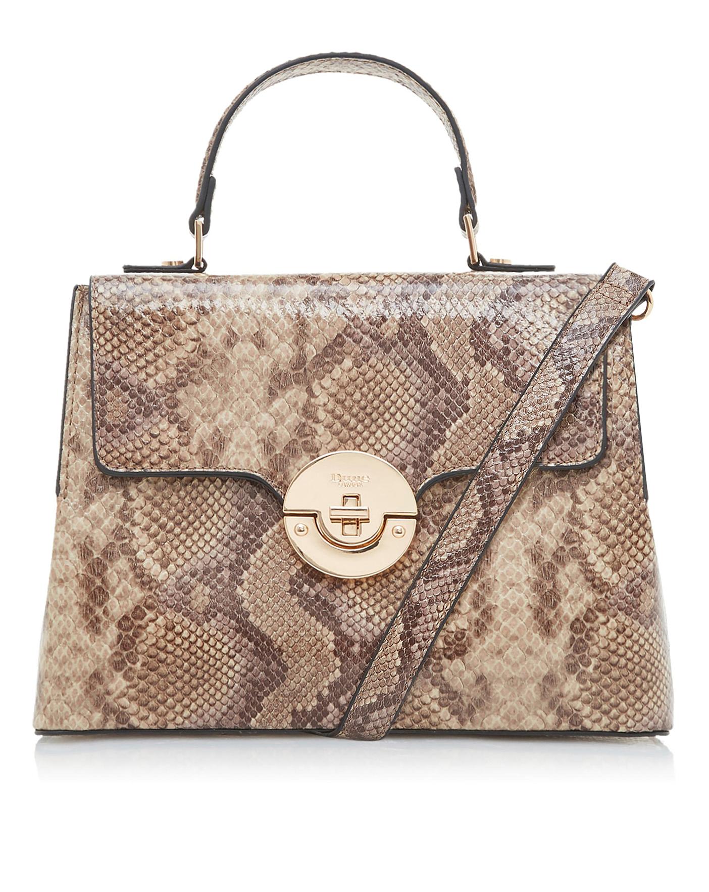 dune animal print bag