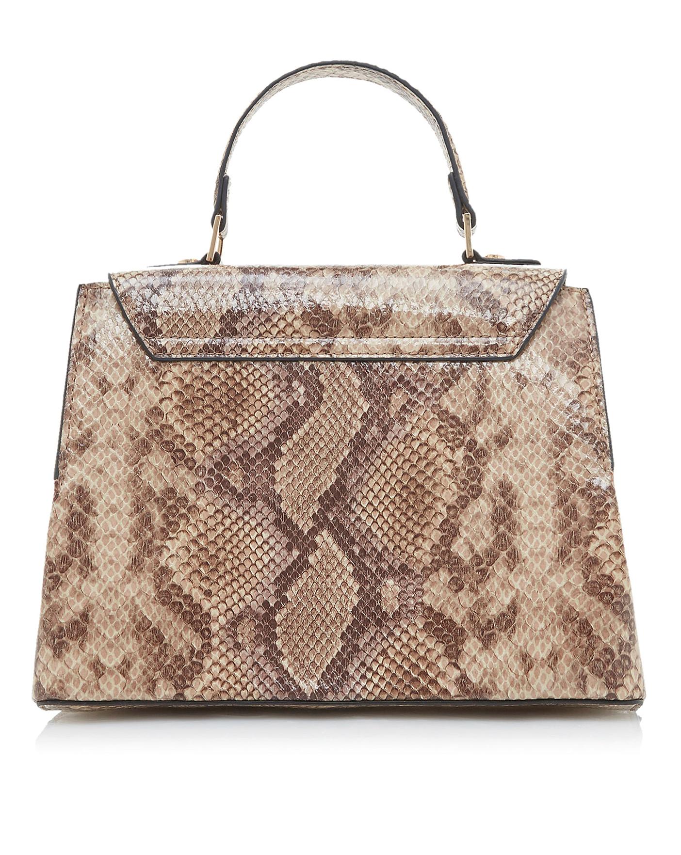 dune animal print bag