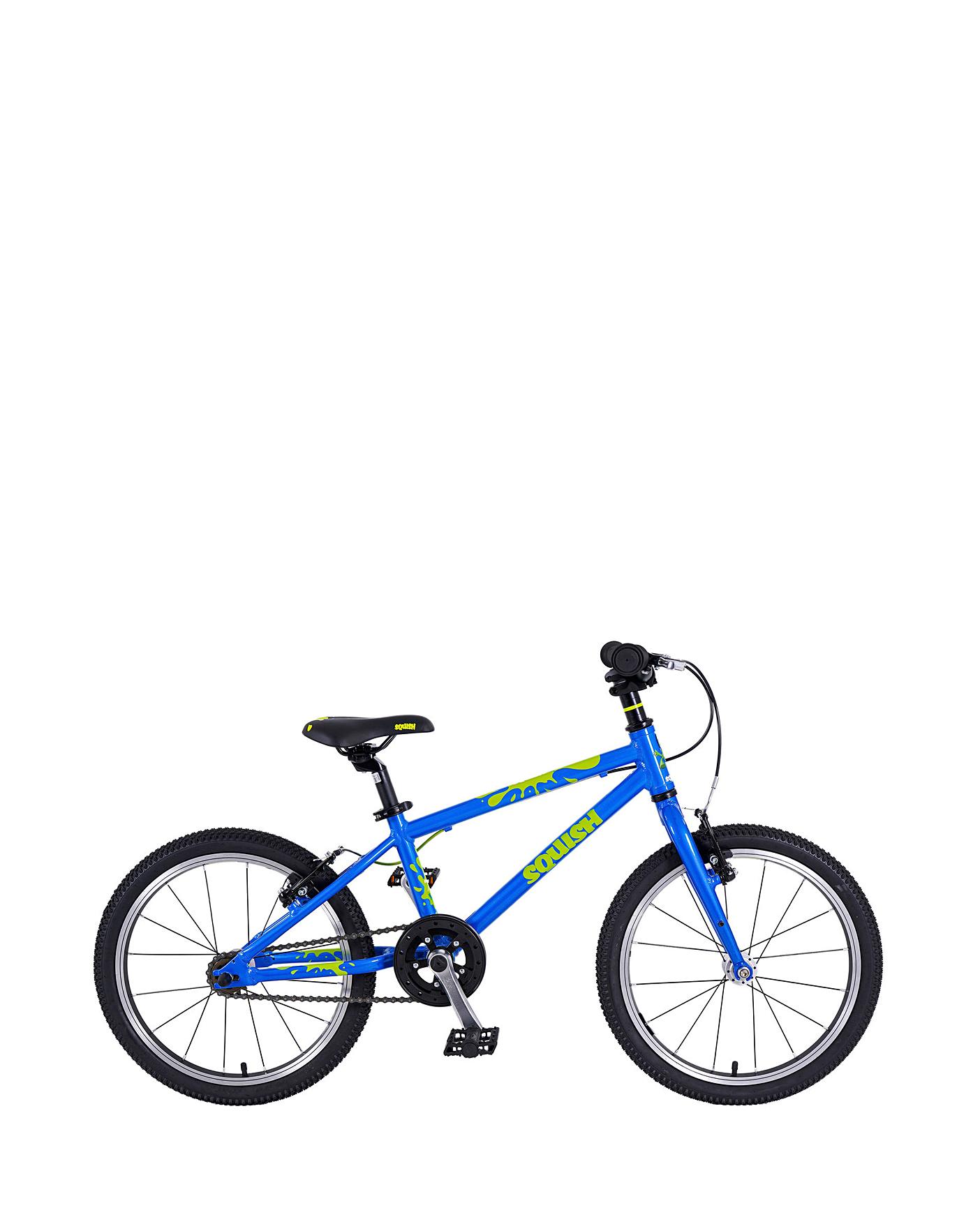 Blue 18 inch best sale bike