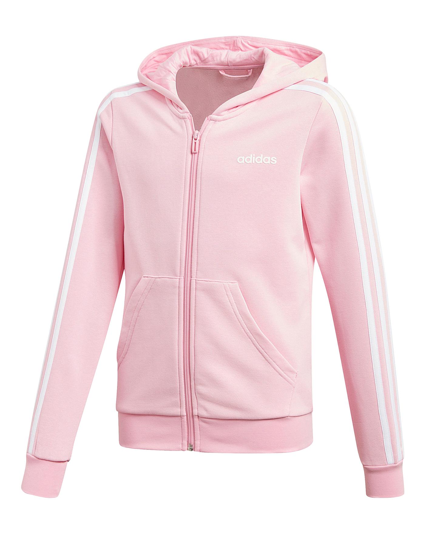 jd pink adidas hoodie