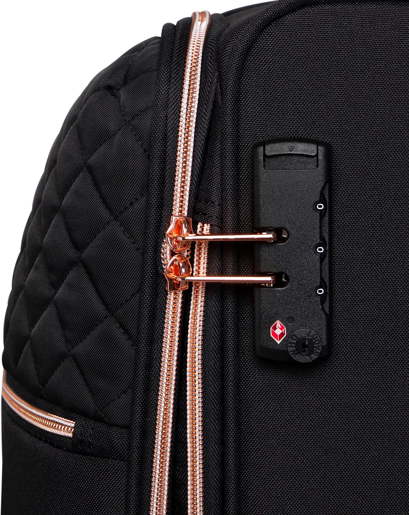 It suitcase black and rose online gold