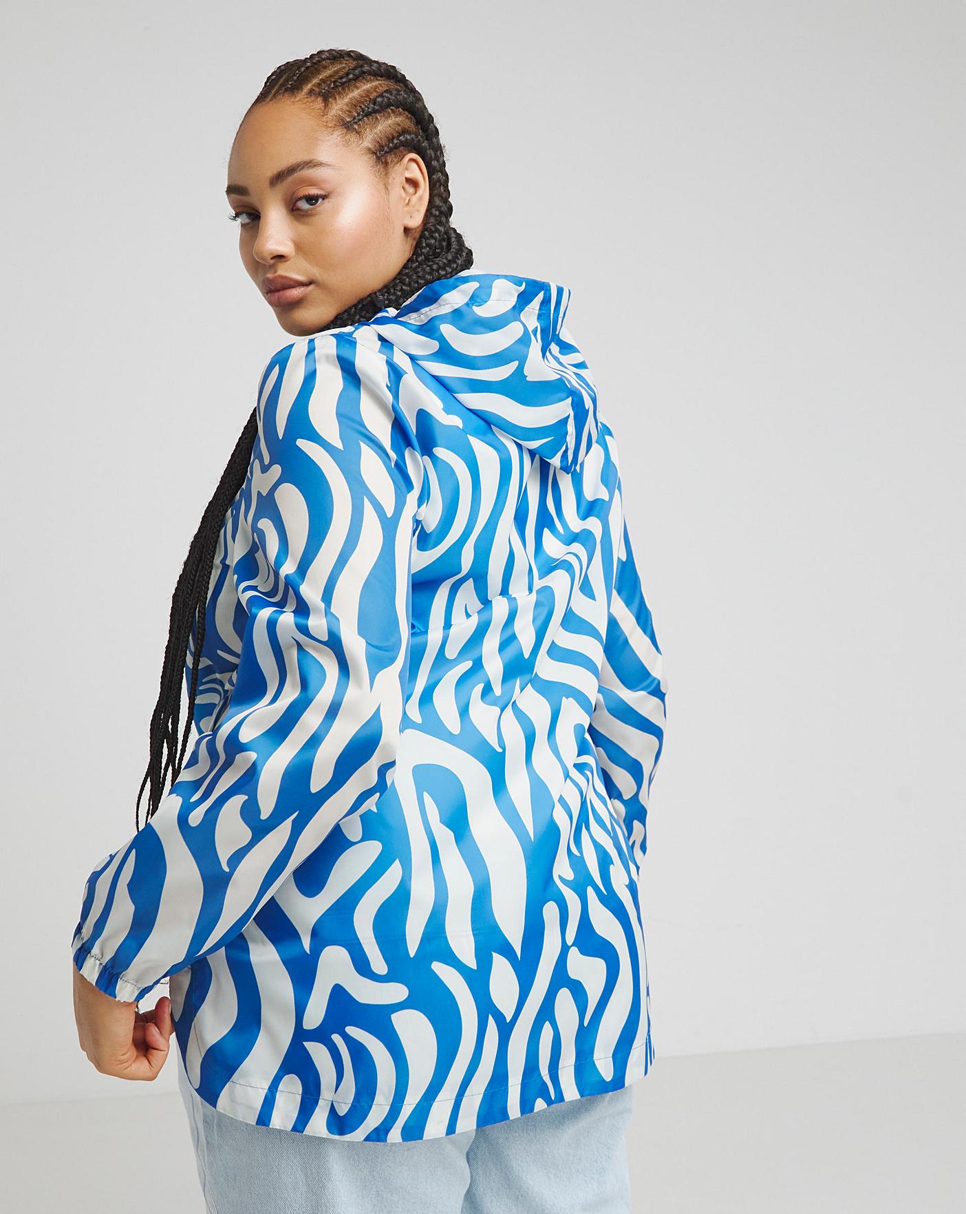 Blue Animal Print Pac A Mac Crazy Clearance