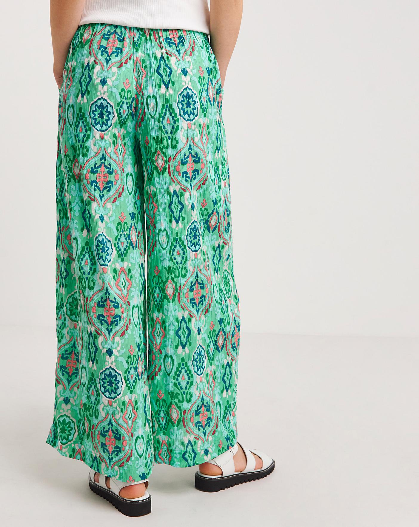 Crinkle Palazzo Trousers | Marisota