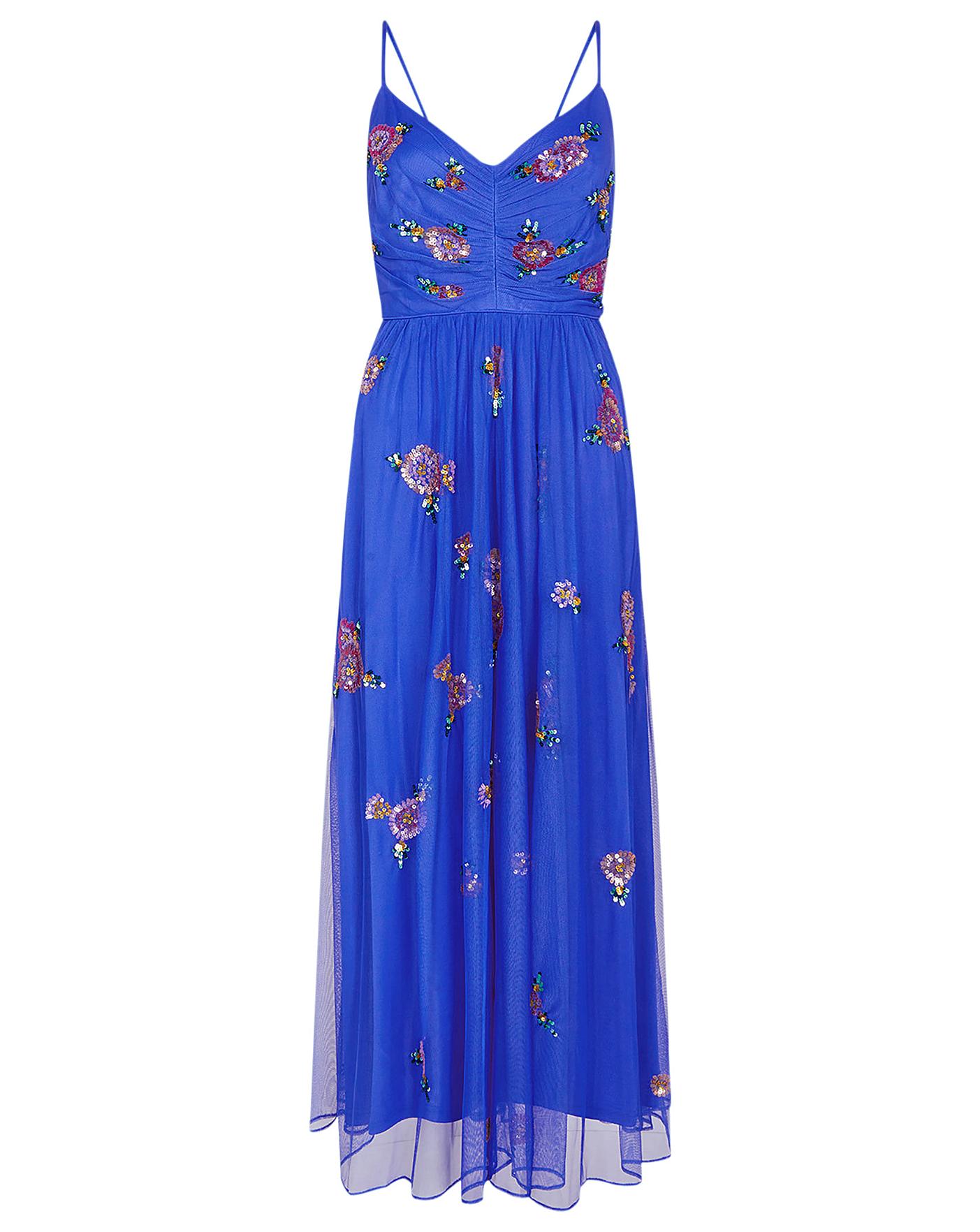 Monsoon Emma Embellished Midi Dress | Fashion World