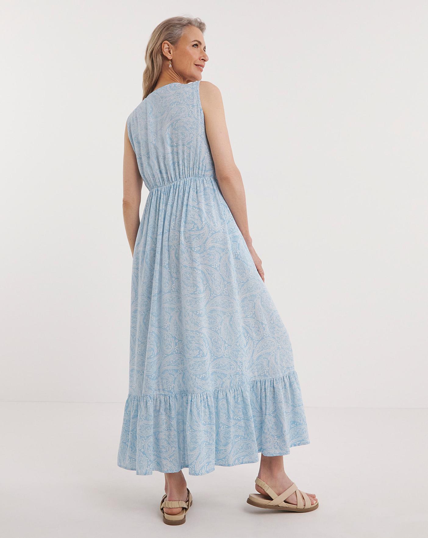 Julipa Embroidered Sleeveless Dress | J D Williams