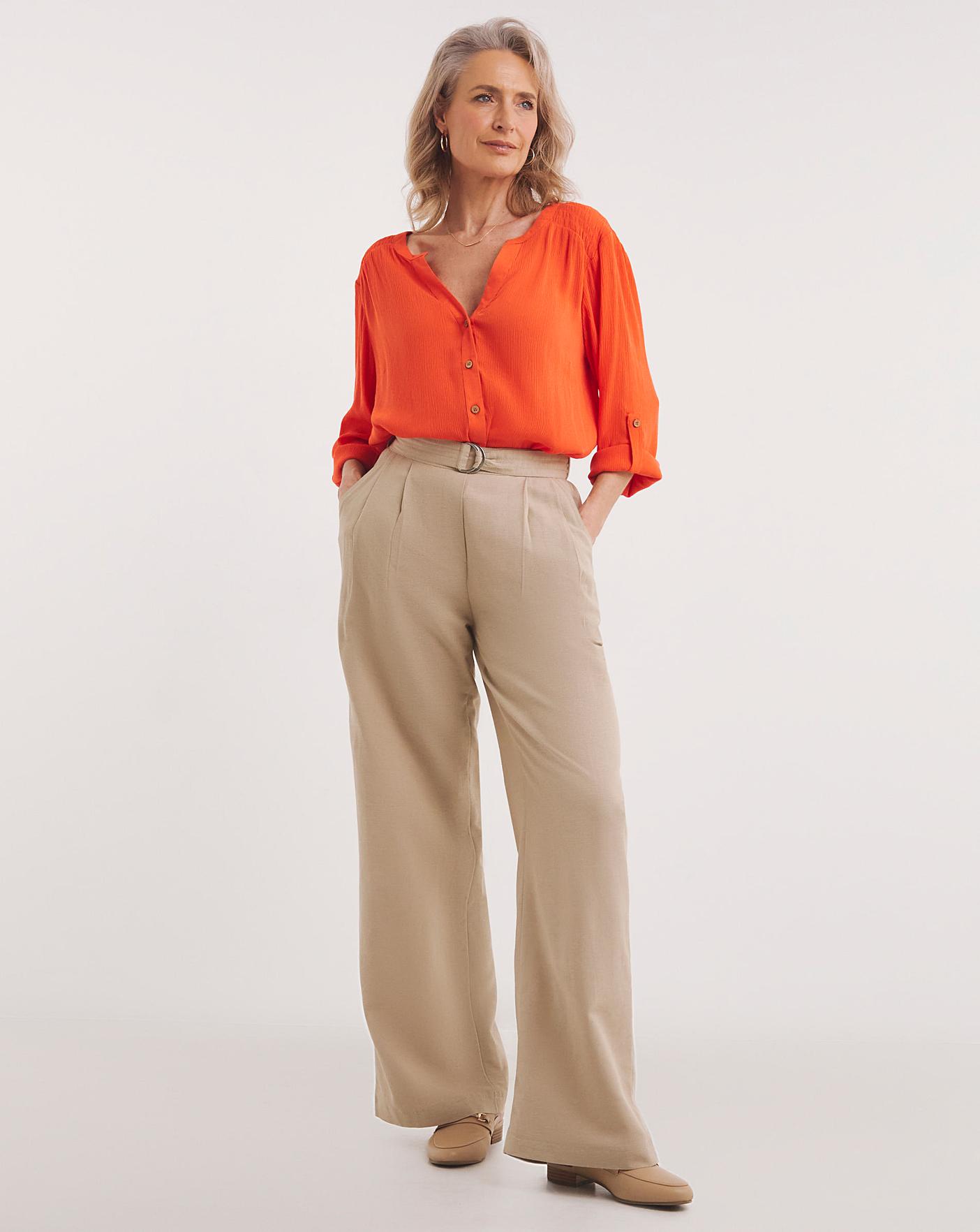 Julipa Linen Mix Trouser | Ambrose Wilson