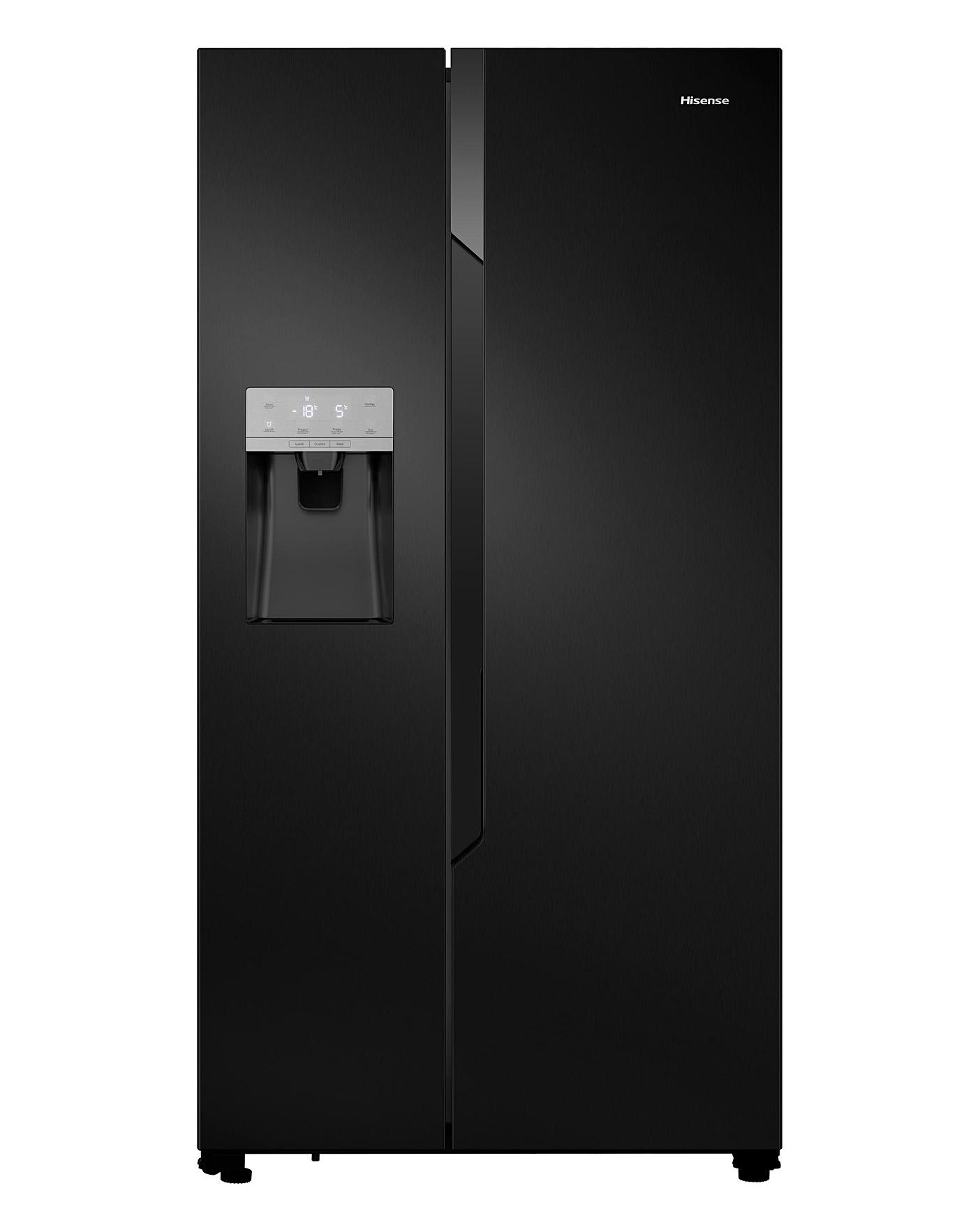 Hisense RS694N4TB1 SBS Fridge Freezer Hisense American Fridge Freezer | ao