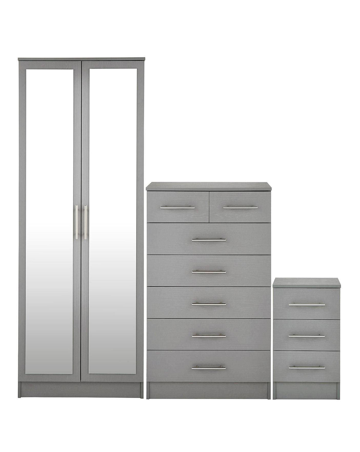 Helsinki 3 Piece Bedroom Package Oxendales
