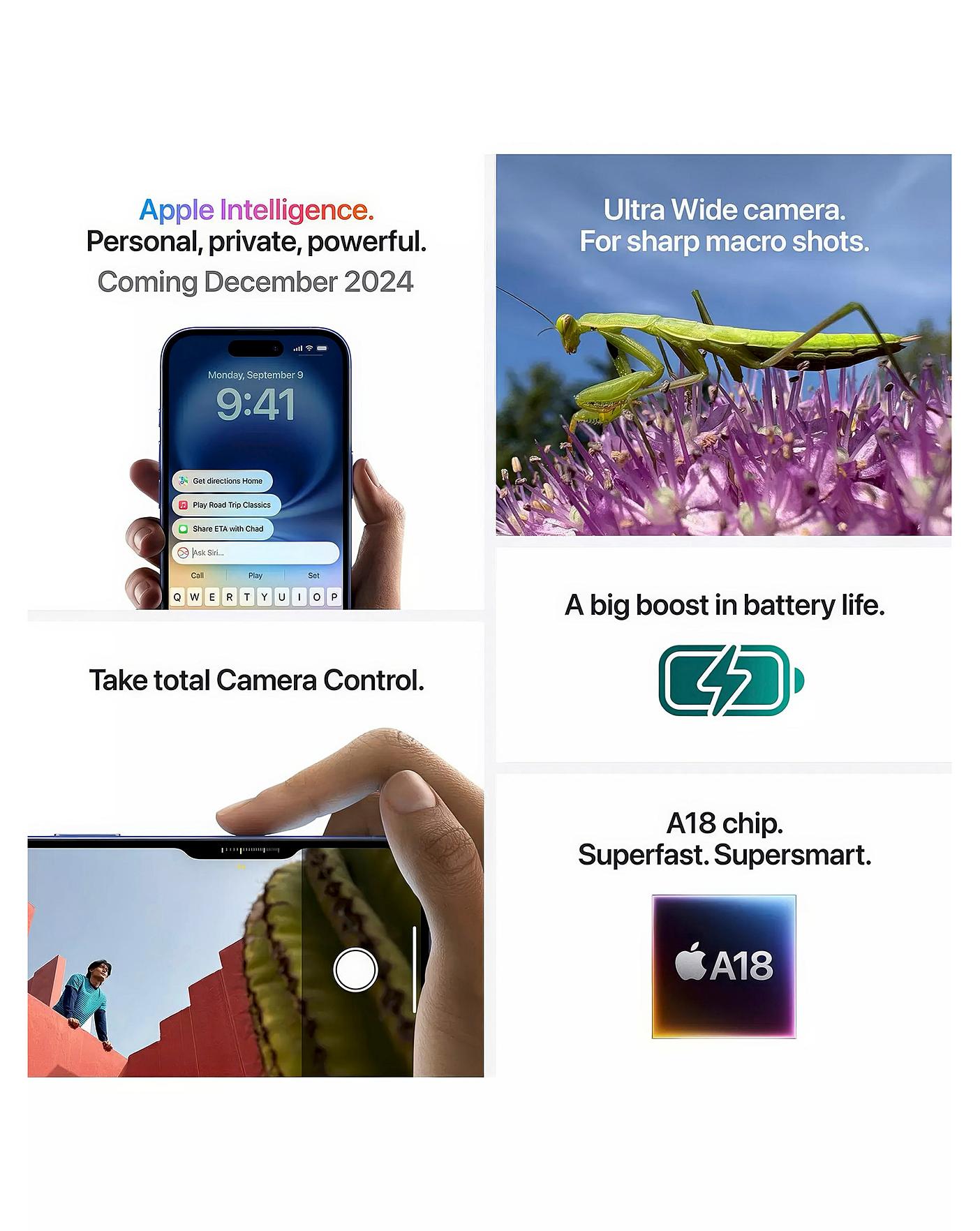 Apple iPhone 16 Plus 128GB - Teal | Marisota Apple iPhone 16 Plus 128GB - Teal | Marisota