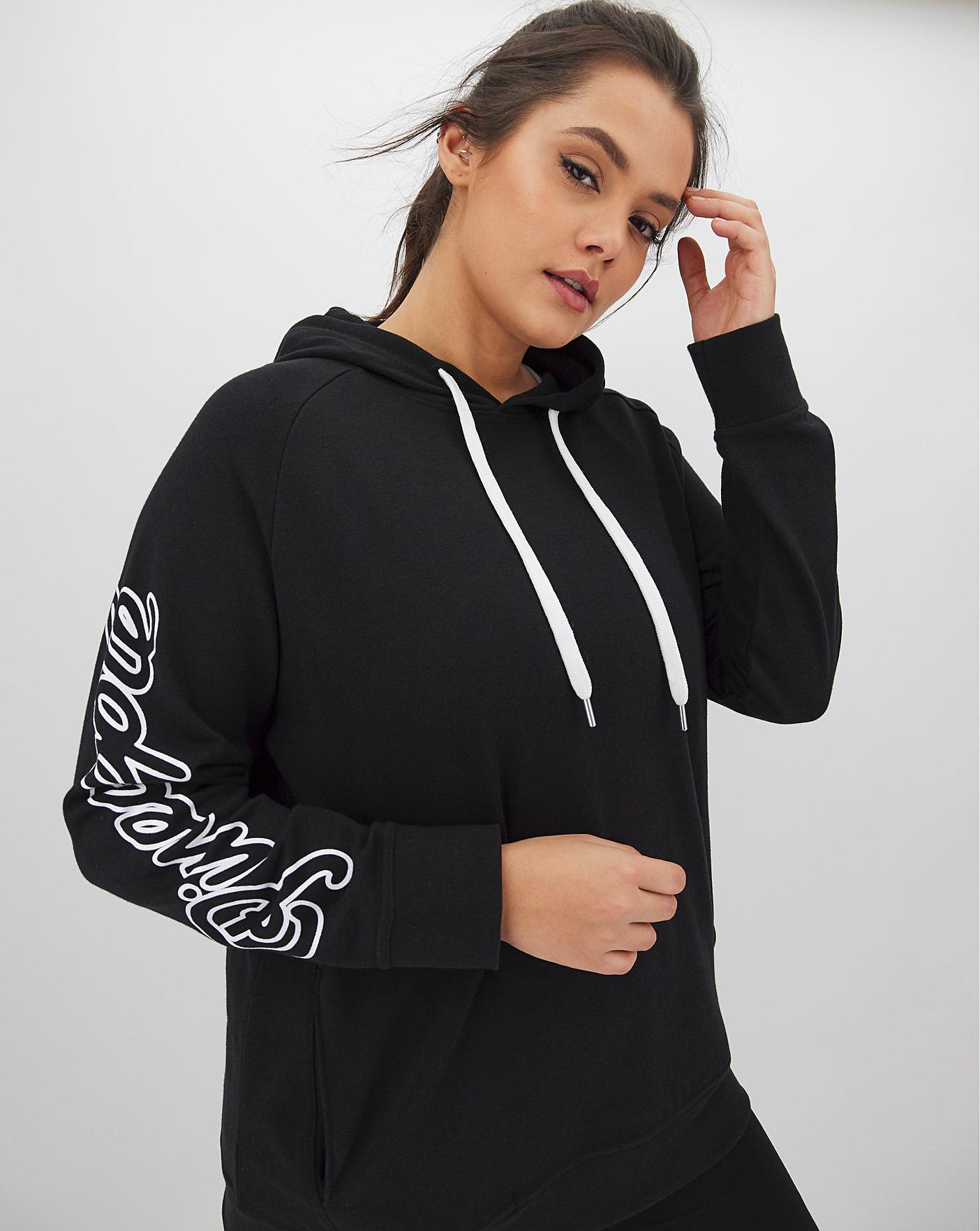 pineapple longline hoodie