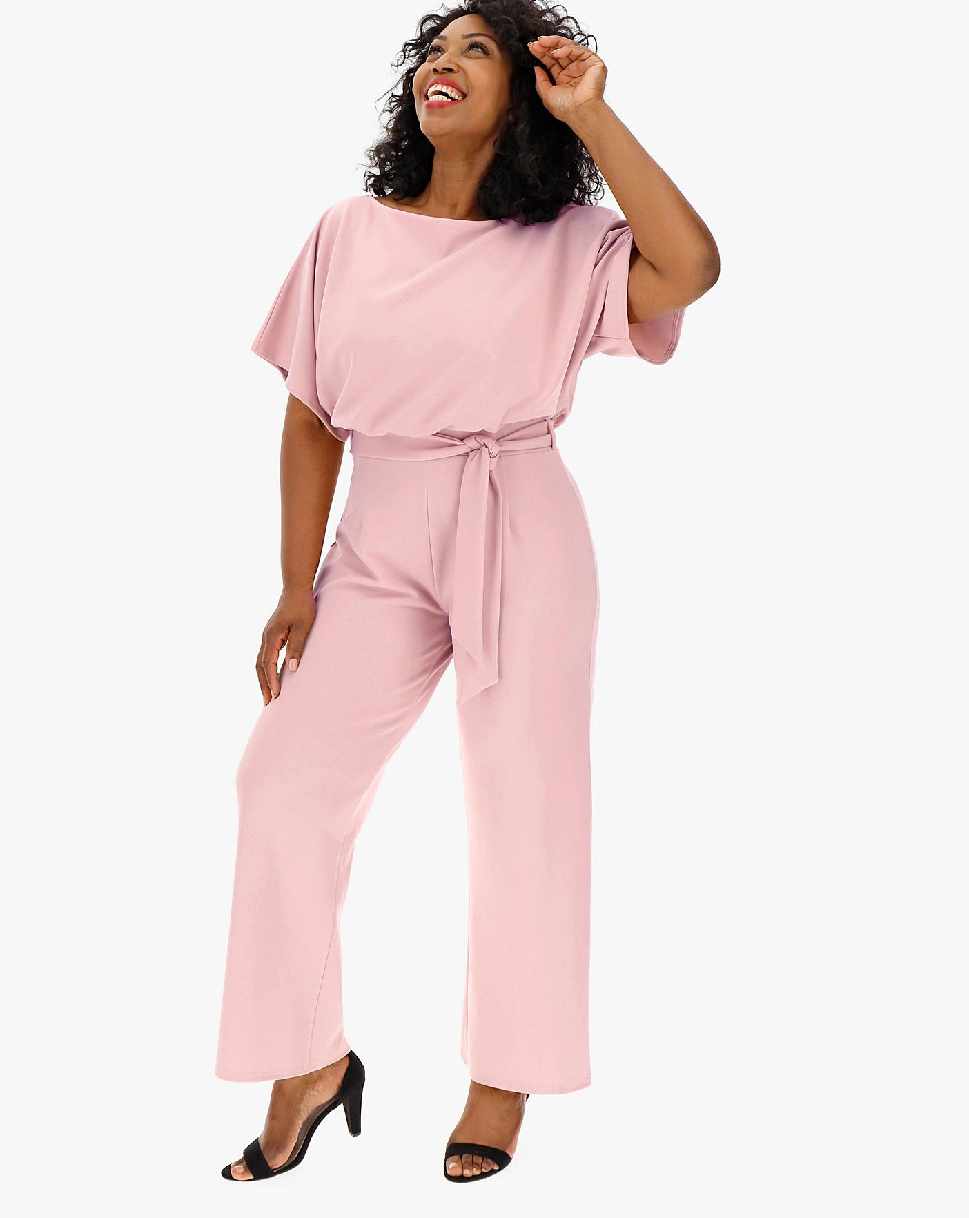 quiz pink jumpsuit