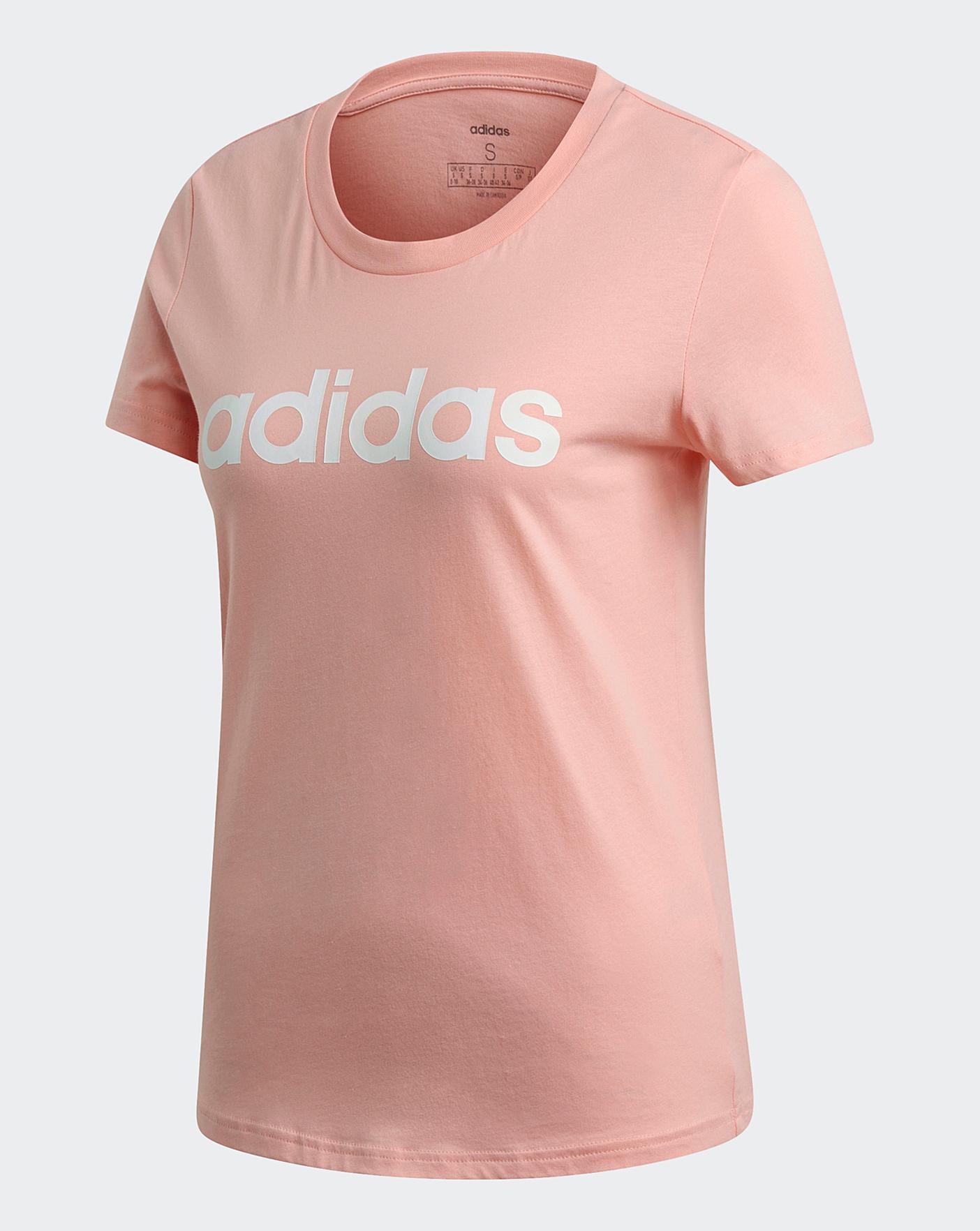 adidas linear t shirt