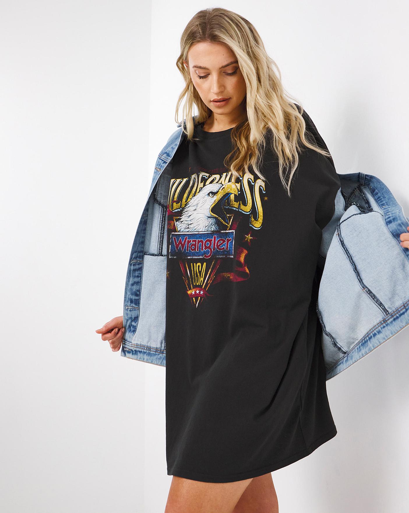 Wrangler Graphic T-Shirt Dress | Oxendales