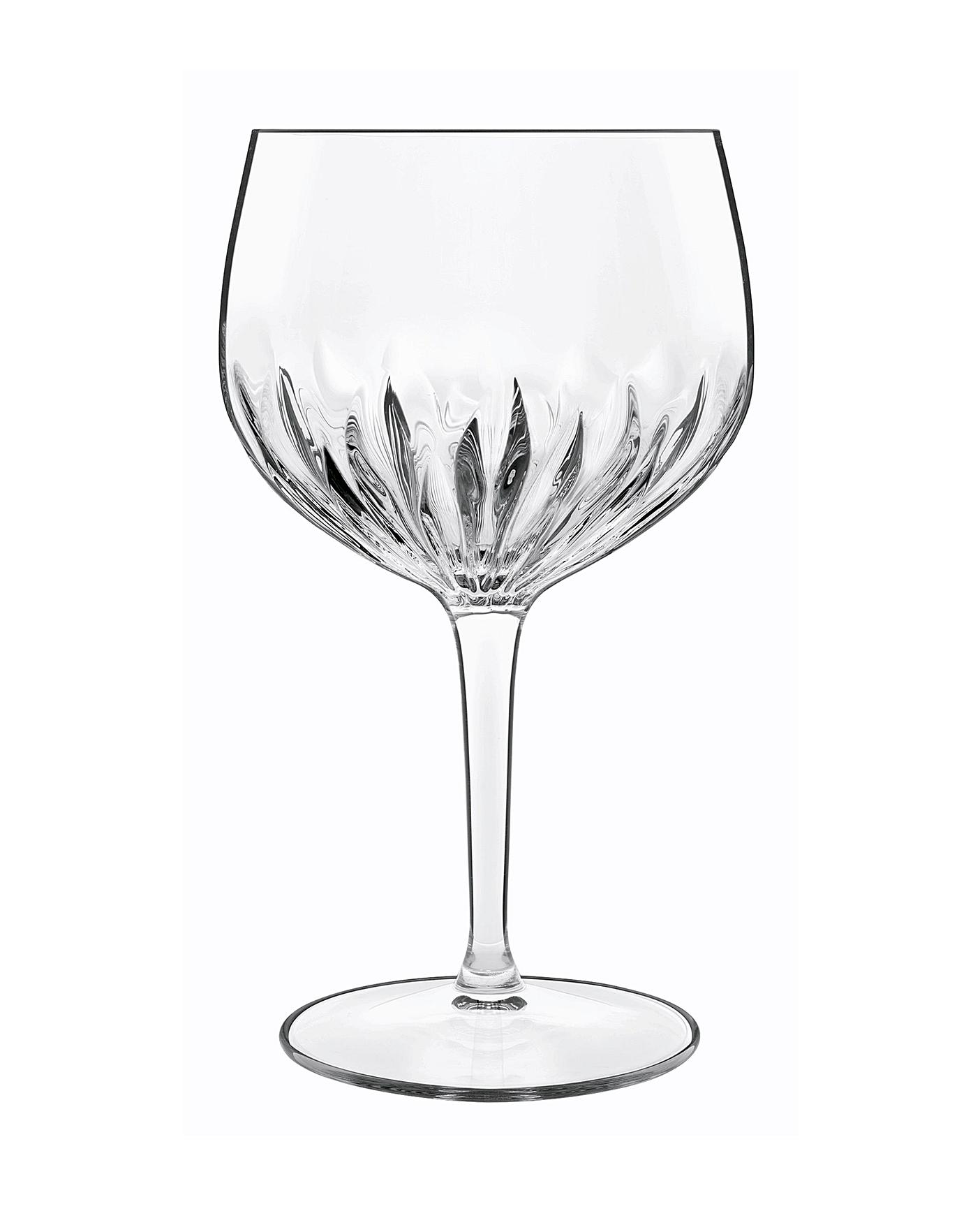 Luigi Bormioli 8-Piece Symphony Balloon and White Wine Glass Set, Size: One Size