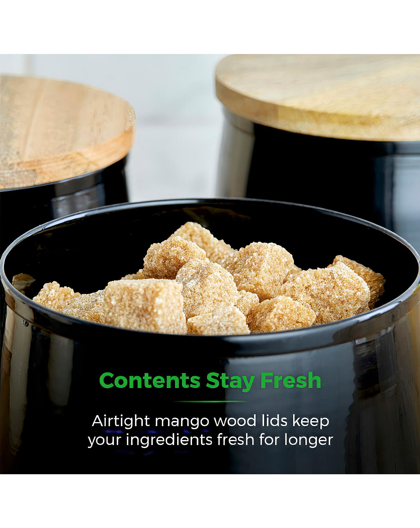 Tower 5 Piece Storage Set Black J D Williams