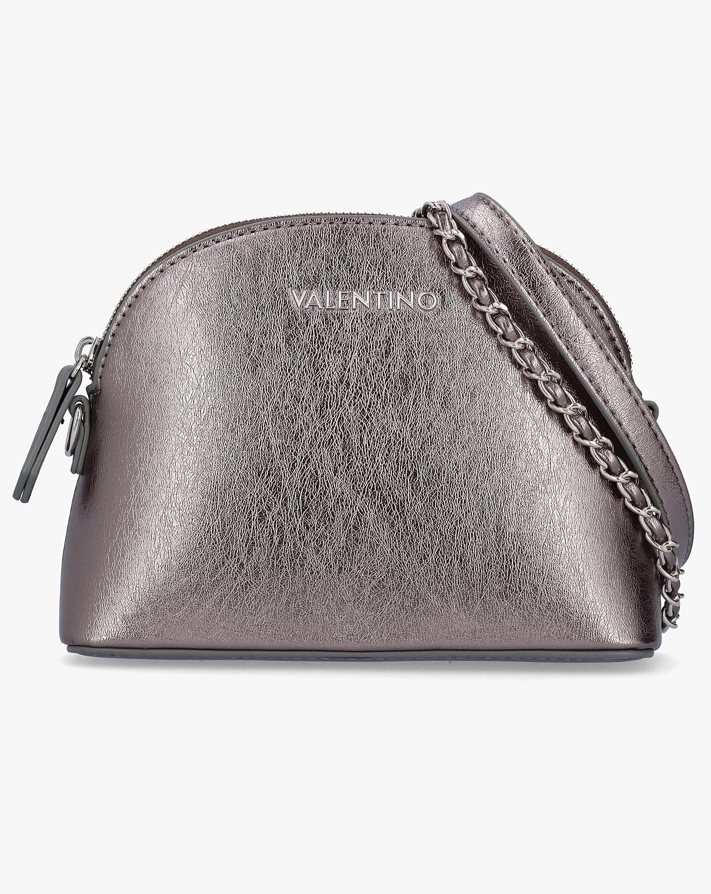 Valentino grey purse clearance