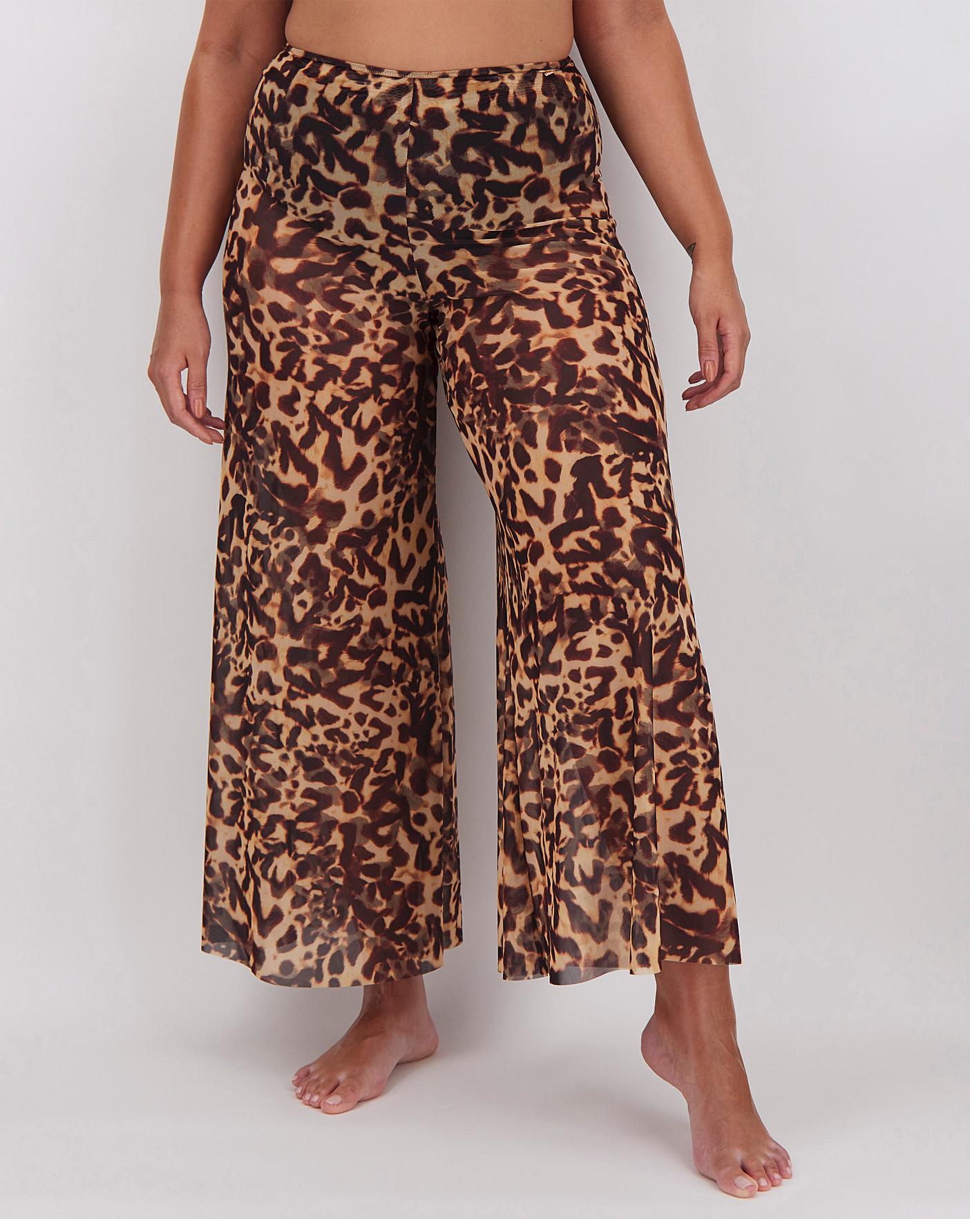 flared beach trousers