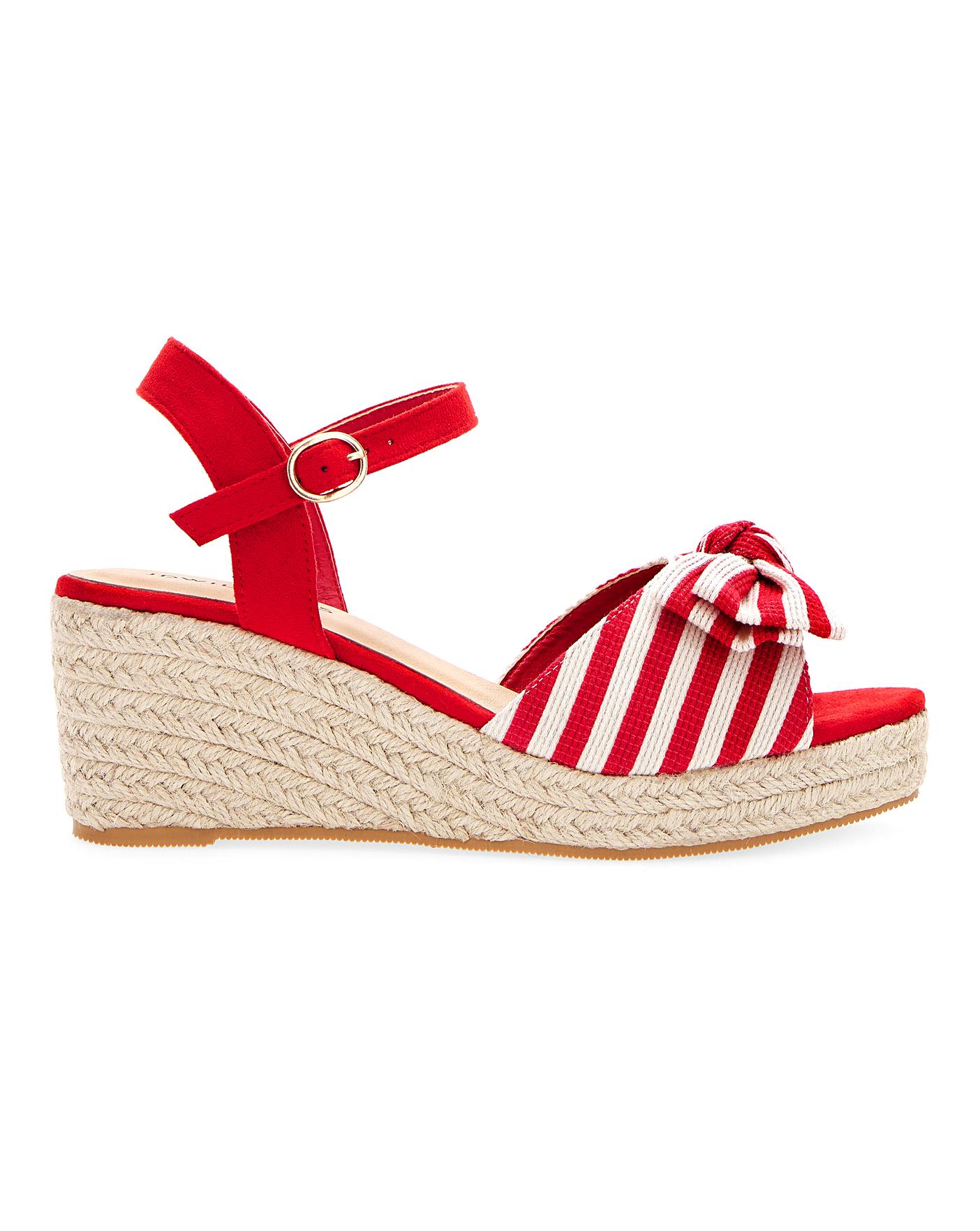 extra wide espadrilles