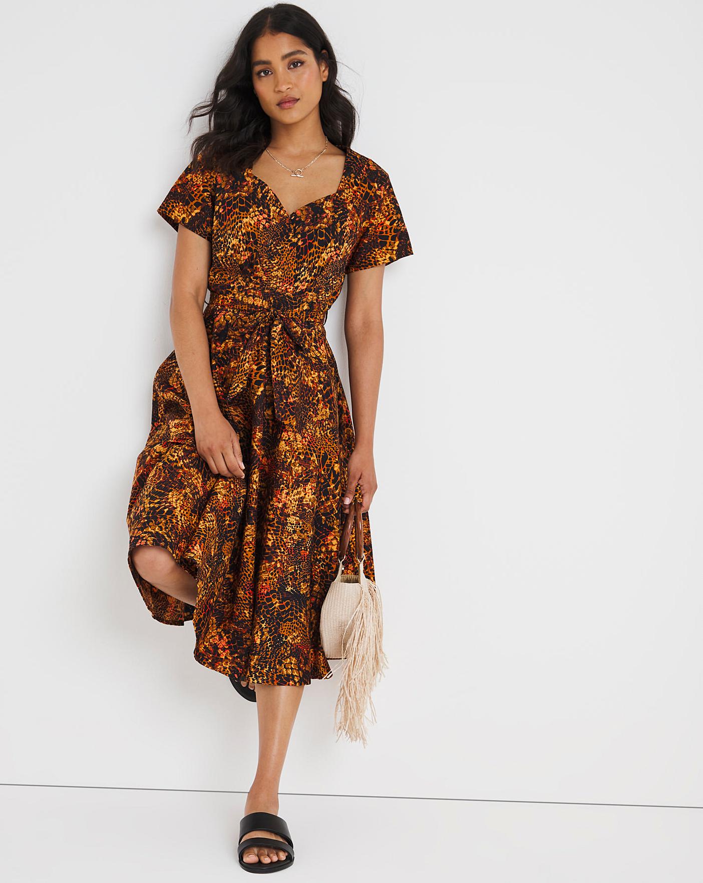 Joe Browns Animal Print Dress | Marisota