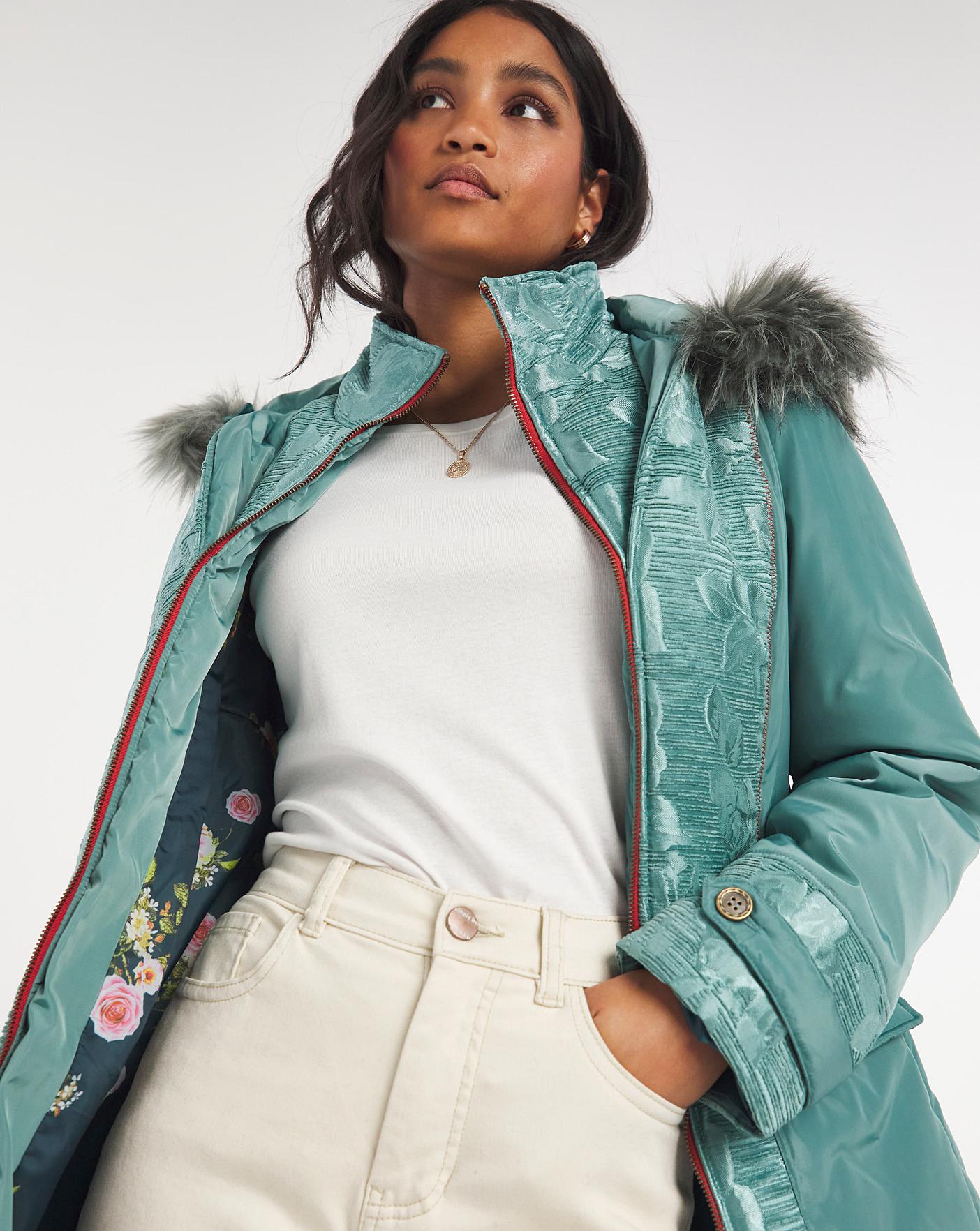 joe browns parka jacket