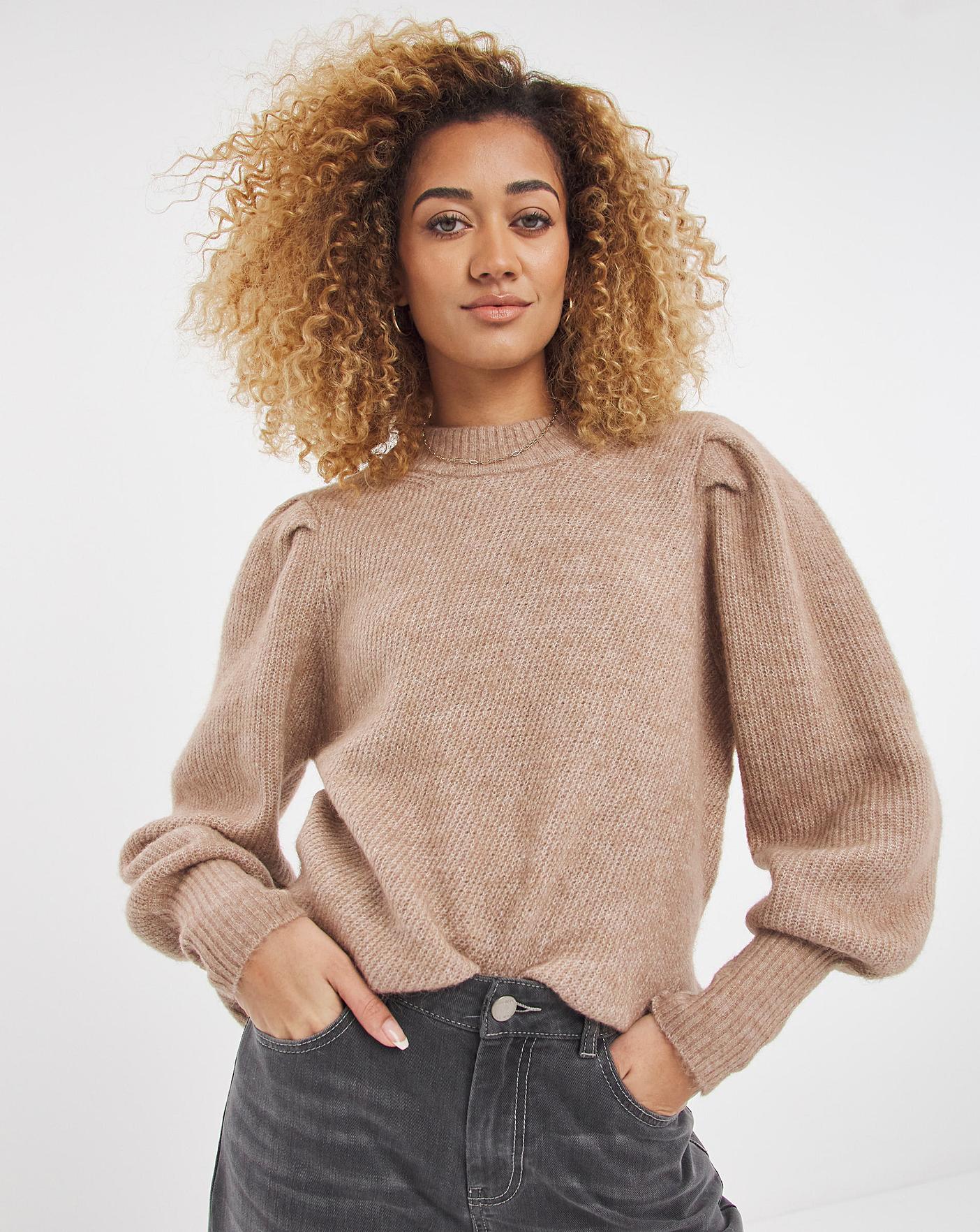 Selected Femme Puff Shoulder Jumper Oxendales