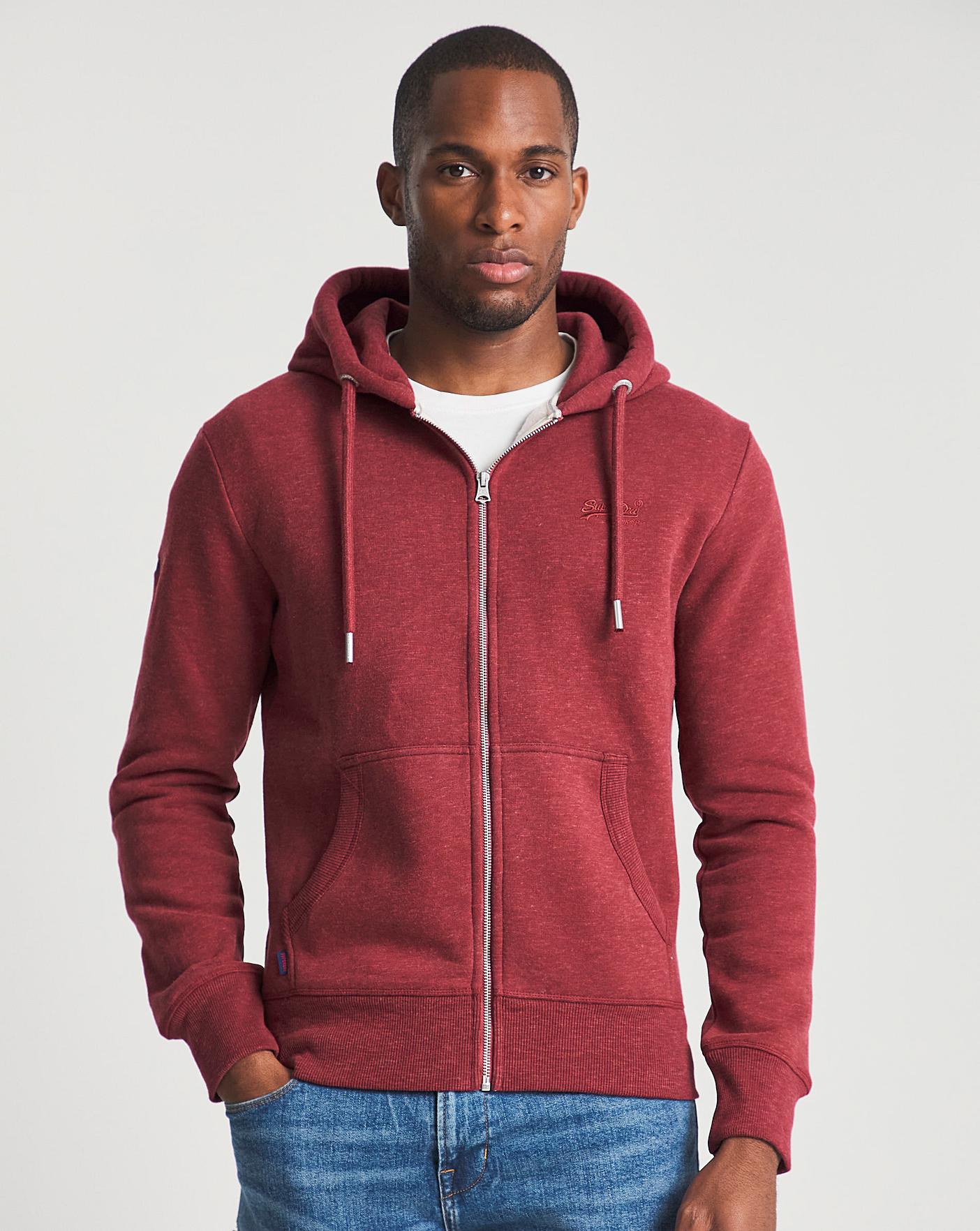 mens superdry hoodie medium