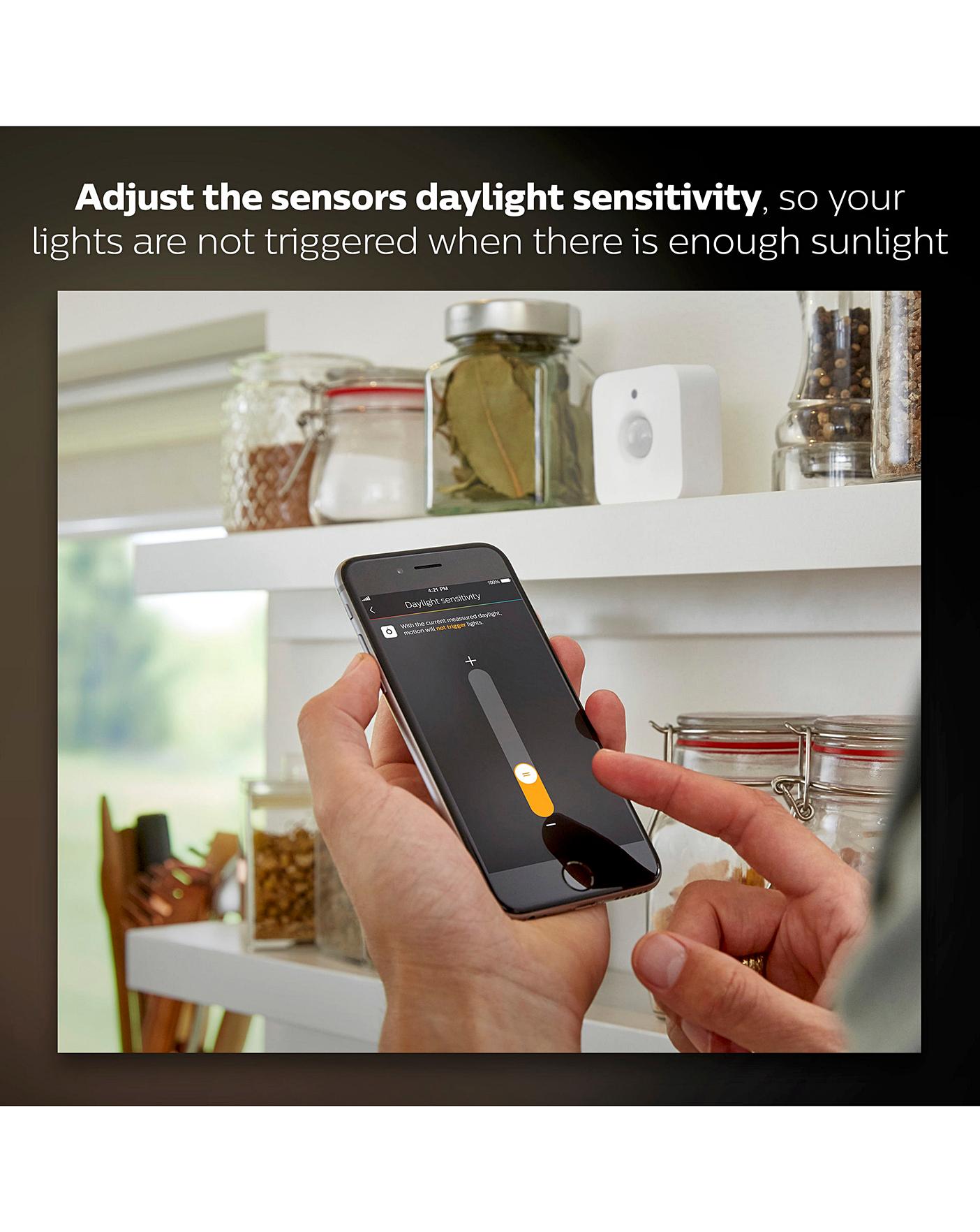 Hue motion store sensor light