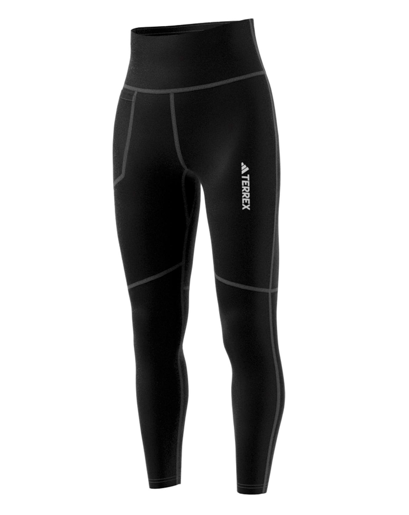 adidas Womens Terrex Multi Tights Black L/P : : Clothing